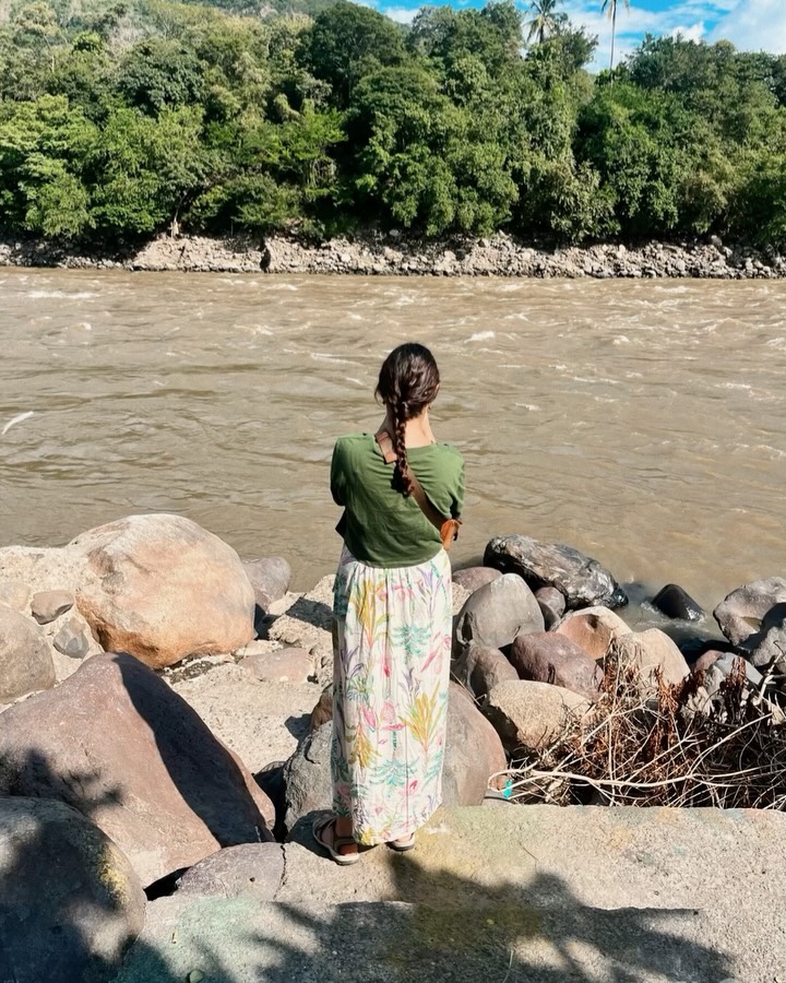 Soy un animal de río: 🦀
He sido bicho y zancudo, pájaro blanco de la cuenca.
Habitante infinito del agua que me falta.