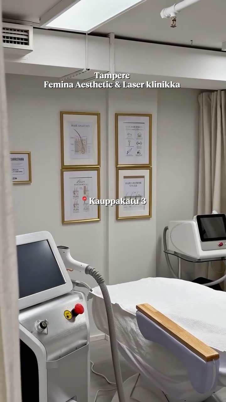 Tervetuloa kurkistamaan Tampereen Femina Aesthetic & Laser -klinikkaan
📍 Sijainti: Kauppakatu 3
Femina Aesthetic & Laser tarjoaa laadukkaita ja yksilöllisiä kauneudenhoito ja laserpalveluita, joissa yhdistyvät ammattitaito, turvallisuus ja luonnolliset lopputulokset.
Olipa tavoitteenasi hyvinvoiva iho, huoliteltu ilme tai pieni hemmotteluhetki arjen keskelle, täällä olet hyvissä käsissä 💖
Varaa oma aikasi ja tule kokemaan ero itse ✨
#feminaaesthetic #laserhoidot #kauneusklinikka #ihonhoito