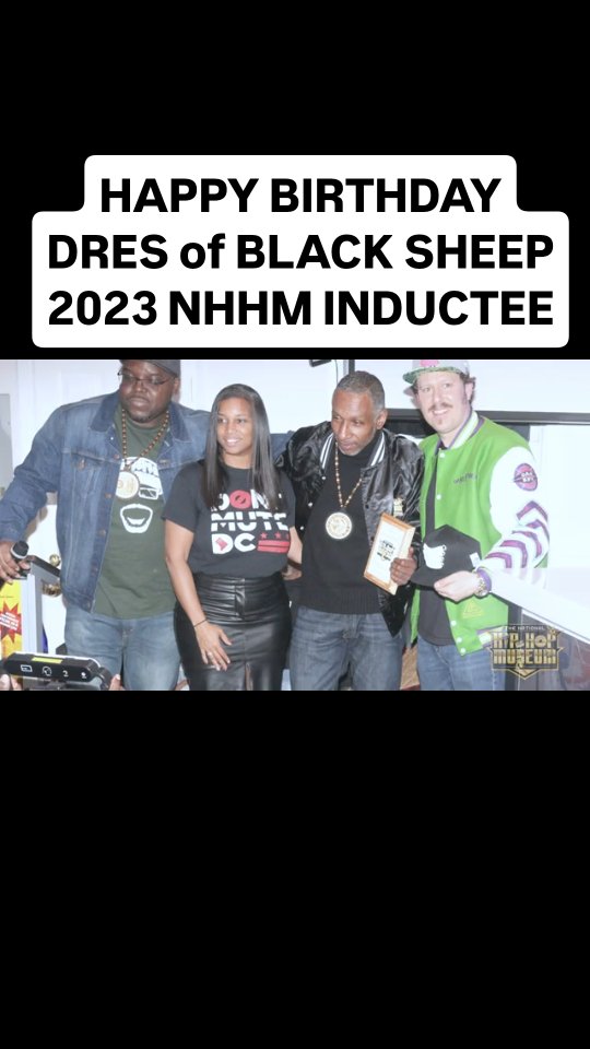 🎉Happy Birthday @blacksheepdres 2023 NHHM INDUCTEE #dres #blacksheep #90shiphop
📜Founder @djboom_lv
🎤Executive Director @mastergeesugarhill
🎙Historian @jayquan.hiphop.historian
🎧Music Director @dj_rbi
📽Director @wvision.co and @nicklight01
🖼Resident Artist @sceneism7art
🧢Fashion Director @trueheadzclothing
🎂Fabricators @espazino @alwowcreations
🏅Fabricator @buckeydavis
🎨Chief Curator @anotherredsummer
💻Digital Director @iamclbonline
🎭Ambassadors @hiphoptrooper
@theblingkingz
🎨Creative Director @ajkatzart
🎁Retail Director @ericaparm
🎥Videographer @birthofhiphop
🚘Transportation Director @mnmmmark
🎼Archival & Talent Director @geechiedanofficial