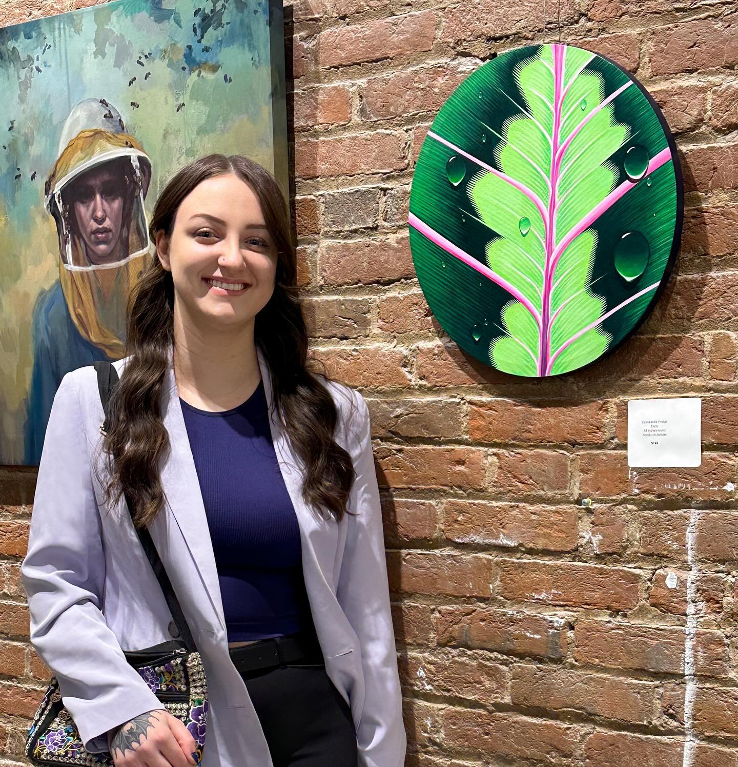 Can’t imagine a better start to a new year than attending my first gallery opening! It was an honor to have my work alongside so many bad-ass artists. @pxpcontemporary @puigypics @katerinaspopova @createmagazine put on a fabulous show at @paradigmgs
Shoutout to my family driving from Long Island & Queens to Philly to come and support me. (Last pic is my parents admiring my piece 🥹)