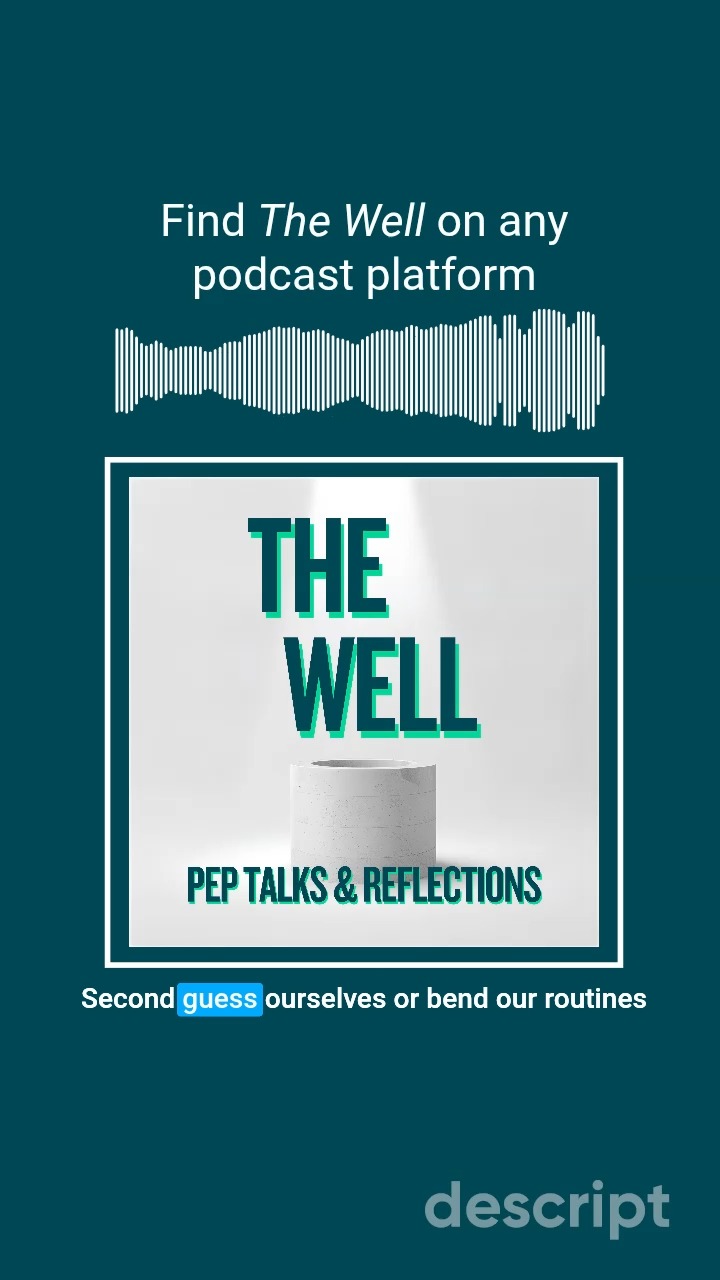 New episode! https://rss.com/podcasts/eatwellpep/
Episode Title: S1:E4 Live for Yourself
Podcast: The Well: Pep Talks & Reflections
Host: Elle Woodworth, RD
Episode Description If youâve ever felt weighed down by other peopleâs opinionsâor found yourself second-guessing every choiceâthis episode is for you.
Inspired by Harrison Ford, âThey will criticize you for what you are, for what you are not, and for what they think you are⌠So, live for yourself, because in the end, the only thing that matters is being true to your own path,â Elle explores how to stop seeking permission, release guilt, and focus on building a life that aligns with your valuesânot someone elseâs expectations.
Youâll learn practical strategies for staying grounded, honoring your priorities, and navigating judgment without letting it derail your progress or peace of mind.
#motivation #nutrition #day1 #consistency #healthylifestyle #healthjourney #foodandmood