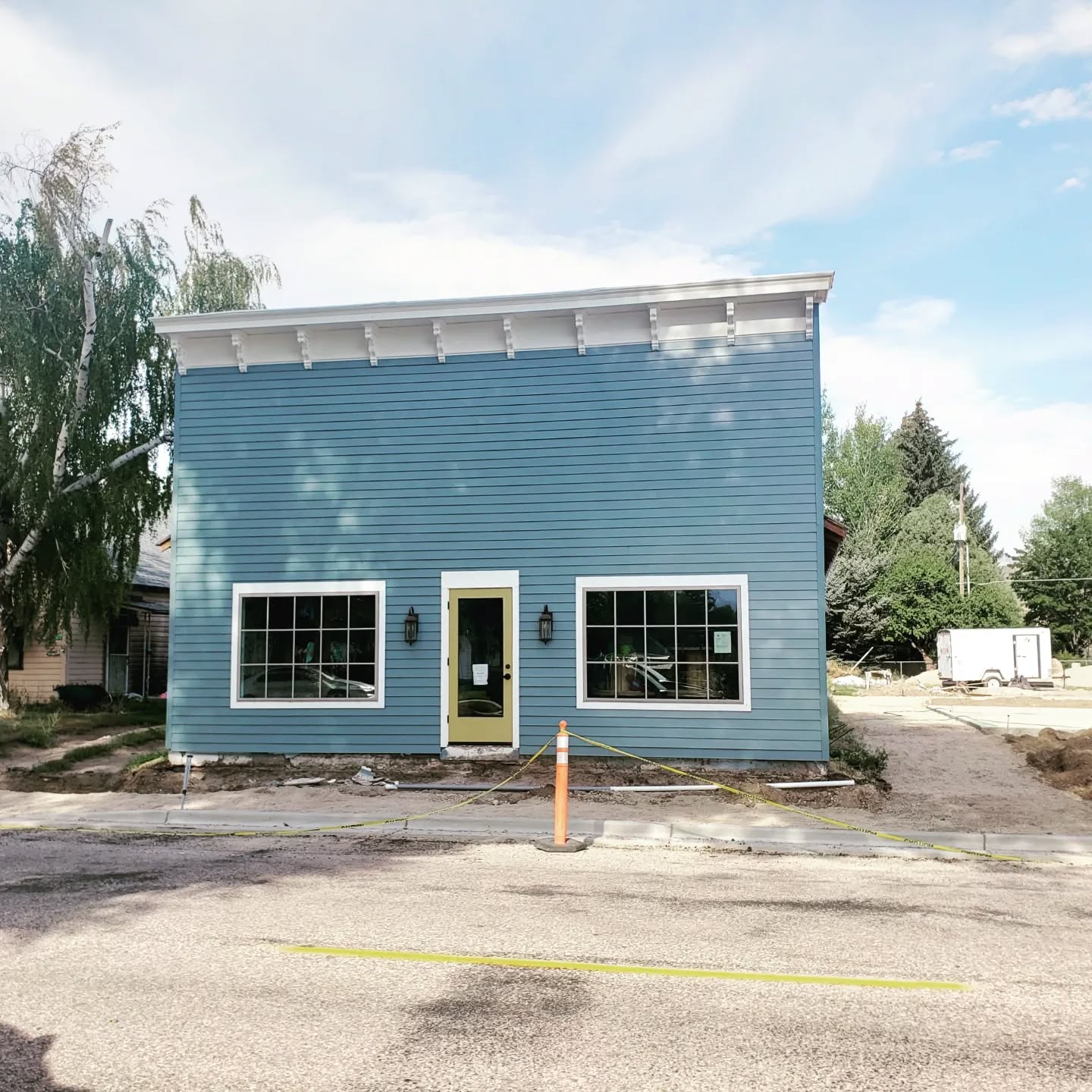 Exciting update for the Implement Building across the street from the Harkness. This 110+ year old building will have three new shops in it, Homespun Co, @dirtroadfashionista and Marsh Valley Farmers Market. There will be a grand opening on Saturday, September 3rd and 5th from 10am-7pm. 307 Center St, McCammon, ID. Come enjoy food, fun and tour the newly restored building.