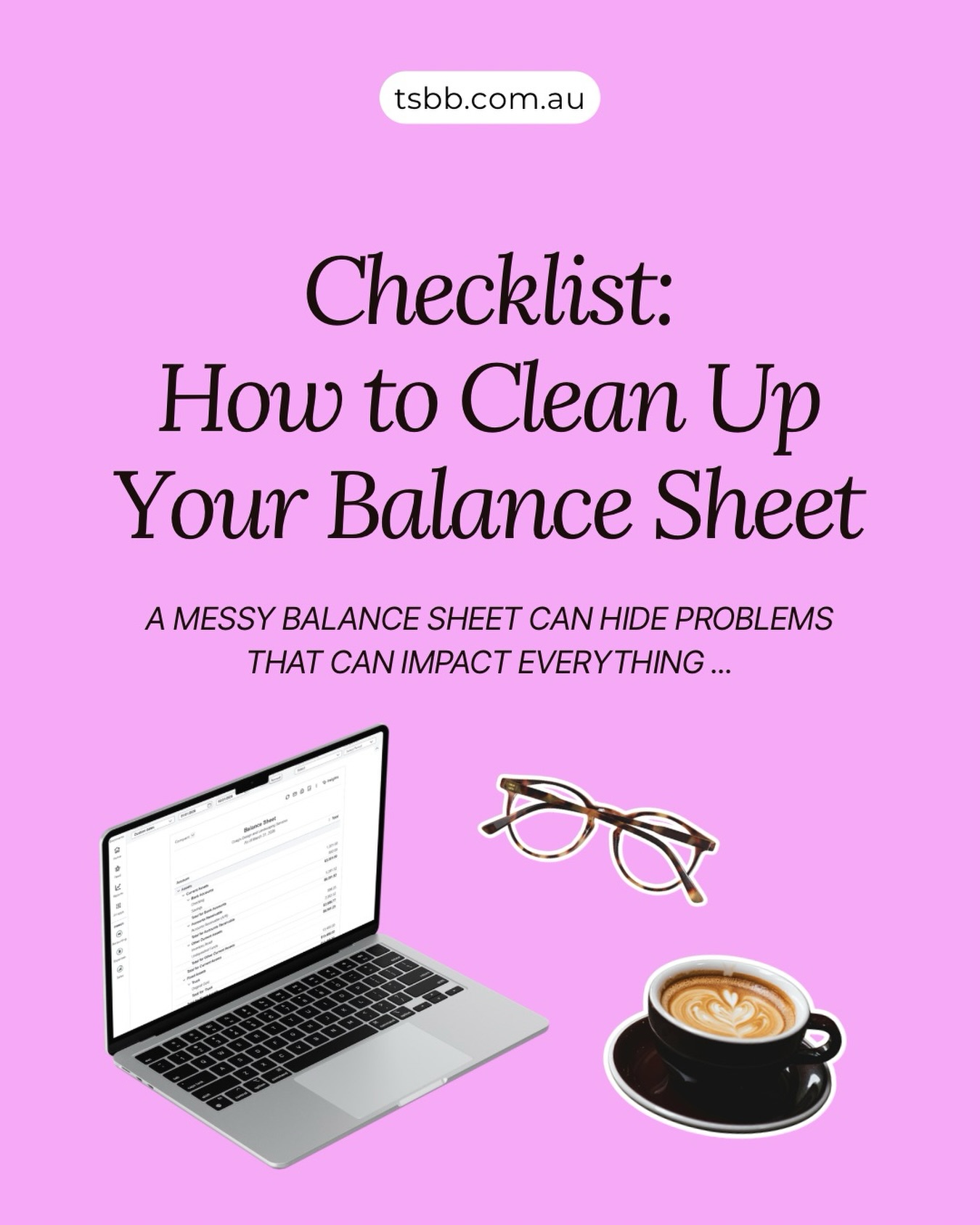 It is time to clean up your balance sheet!
Over time, accounts get messy. Old receivables sit unpaid. Liabilities are not updated. Accounts go unreconciled.
Here is where to start:
1. Review accounts receivable and follow up on overdue invoices
2. Write off uncollectible balances so your numbers reflect reality
3. Reconcile all bank and credit card accounts
4. Review common problem accounts like payroll liabilities and sales tax payable to make sure balances are accurate and payments are recorded correctly
5. Check for negative balances in asset accounts such as bank accounts or accounts receivable, which typically should not be negative and may signal errors or miscategorised entries.
Your balance sheet should clearly show what you own and what you owe!
Clean numbers create clarity and confidence.
We can get you there! Reach out when you’re ready to take the stress out of your business finances.
.
.
.
#smallbusinesssupport
#perthbookkeeper
#perthaccountant
#WAbookkeeper
#WAaccountant
