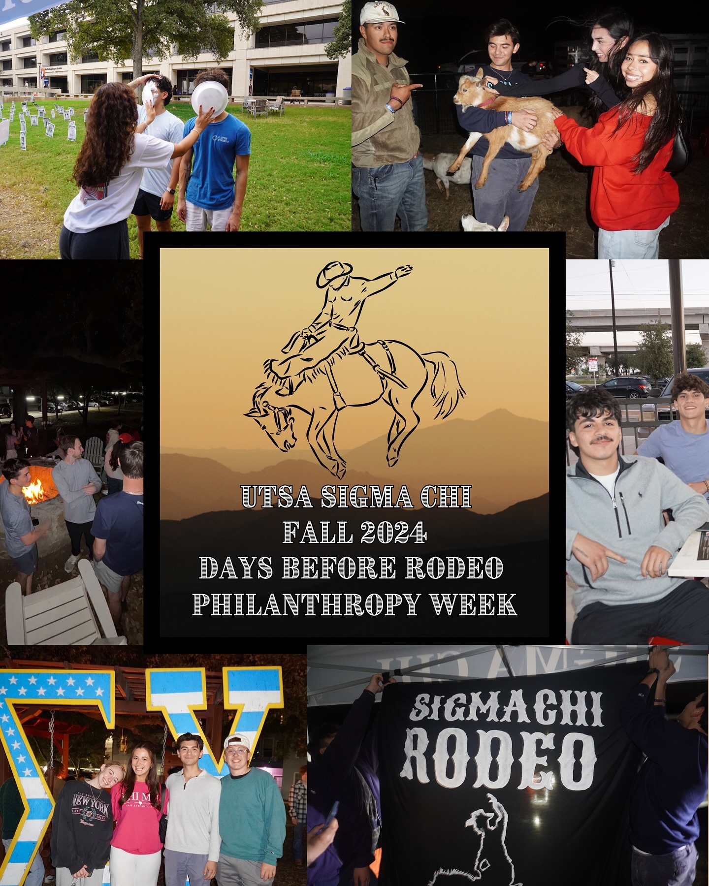This past week, we hosted our Fall 2024 Philanthropy Week, Days Before Rodeo 🏁🐎, dedicated to raising funds for cancer research and prevention, with all donations benefiting the @huntsmancancerinstitute
It was an incredible week filled with fun and excitement, all thanks to the amazing individuals who participated, volunteered, and donated to be part of the Generation to End Cancer! A special thank you to @hillcountryplace and @parryspizza for supporting us throughout the week and believing in our mission. Thank you to our philanthropy chairman @joseph.g_23 for planning and hosting a great week!
The generosity and spirit shown by @utsatxangels earned them the well-deserved victory of the week, along with the deep appreciation of our chapter. Together, we’re making a real impact, and we can’t wait to see you all next semester for Derby Days!
IHSV 🇺🇦
#sigmachi #fraternity #sorority #greeklife #gogreek #utsa #utsa2028 #birdsup
