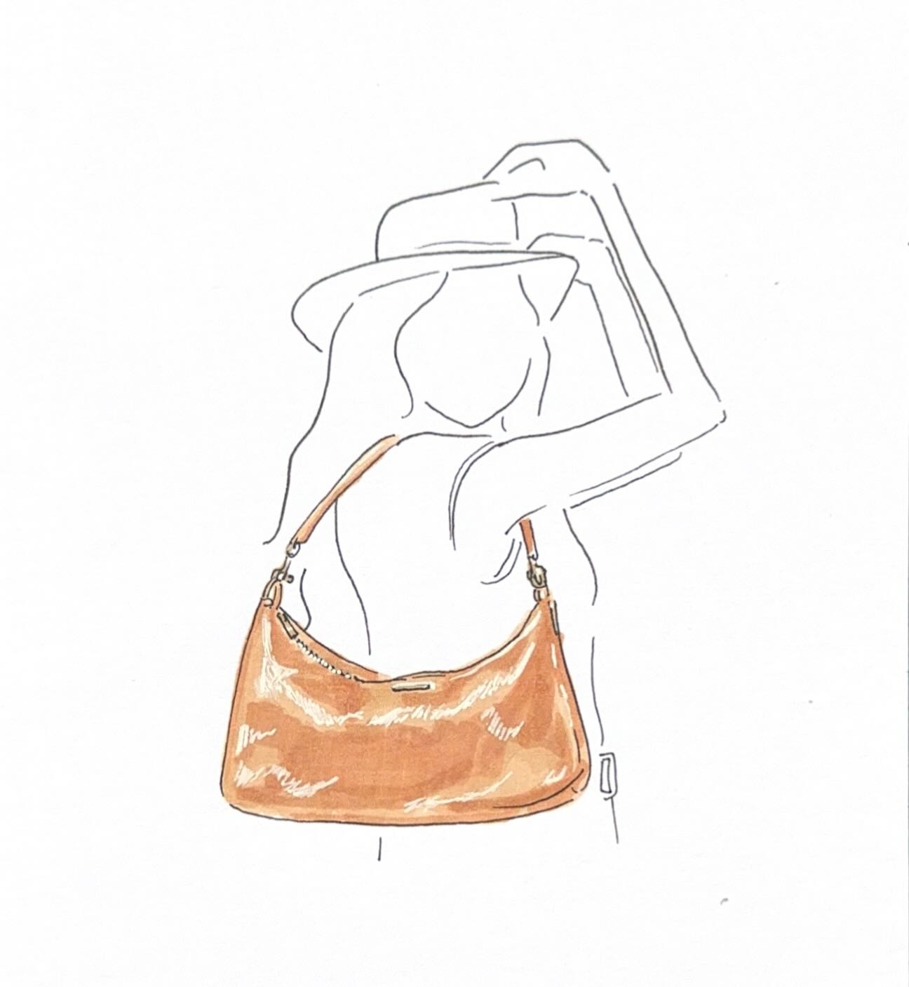 The perfect purse doesn’t exi- 👜
A little drawing in honor of buying my very first purse by @fount
#leather #fount #purse