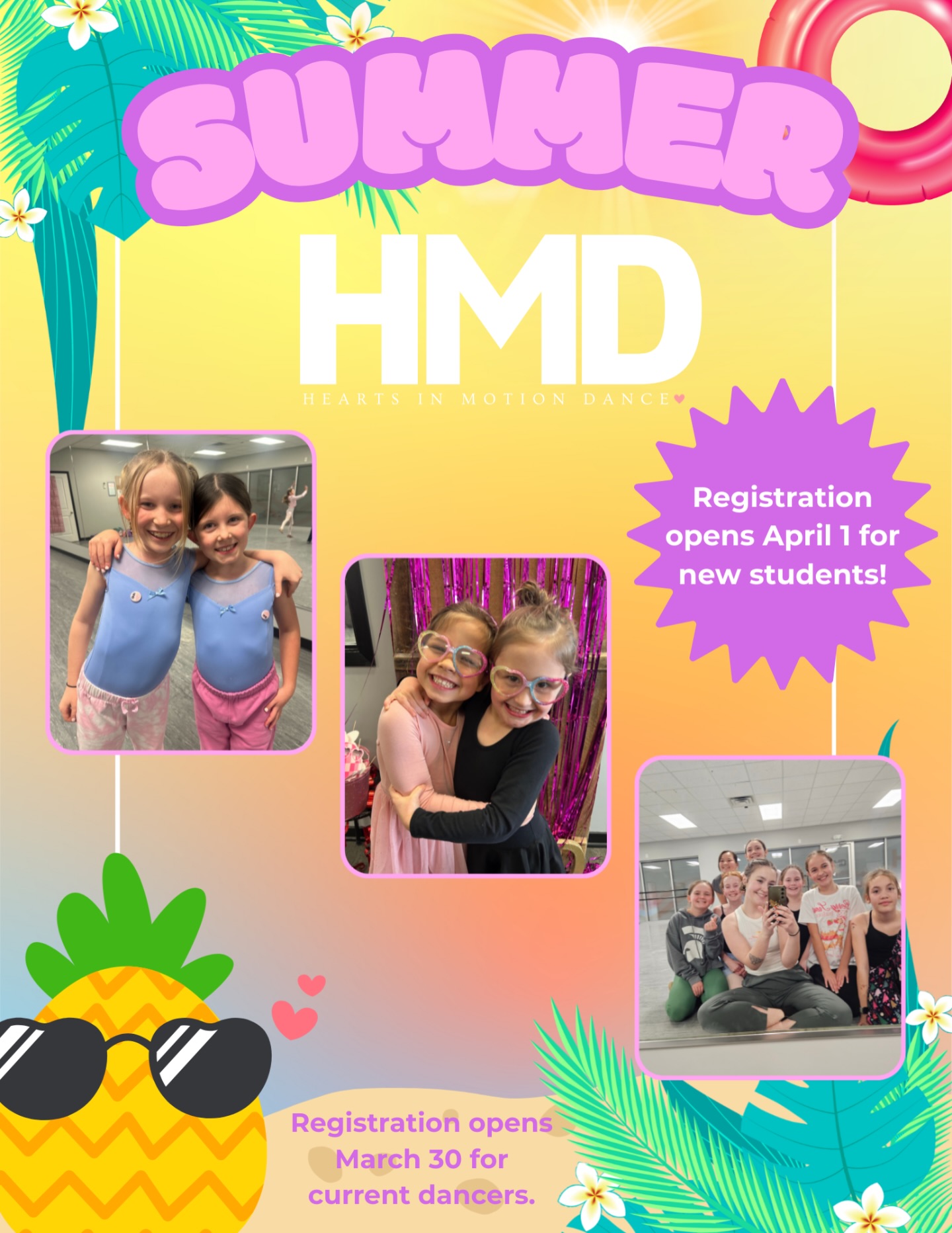 It may be cold outside but we are dreaming of sun in here because our summer schedule is live!! โ๏ธ๐ registration opens on March 30 for current students and April 1 for new dancers!
Click the link in our bio to check it out!