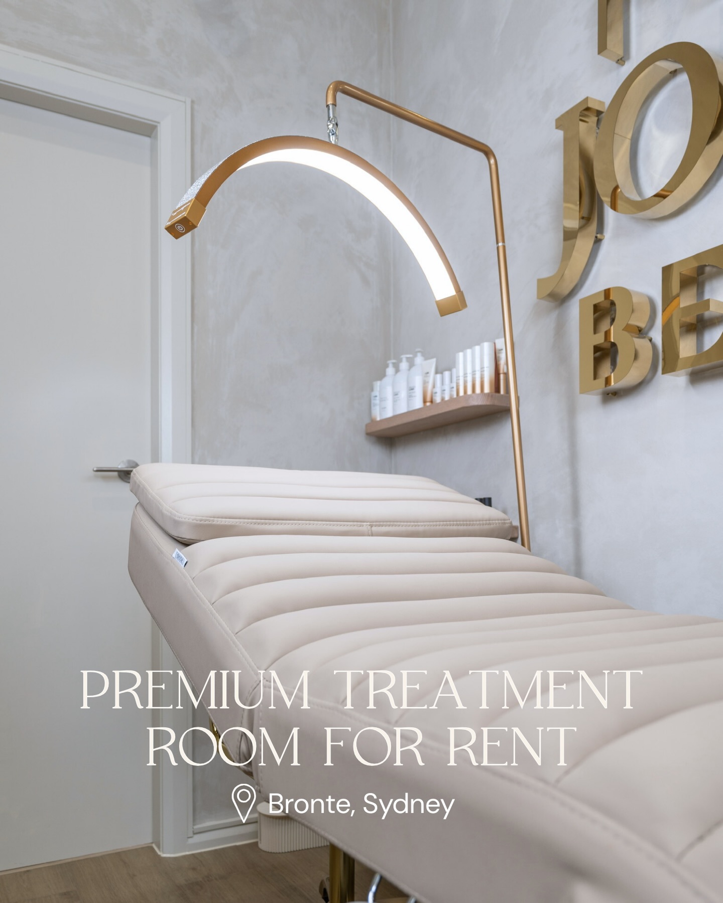 Premium treatment room for rent â Bronte â
â
A beautiful private treatment room is available to rent inside Molly Jordan Beauty, a boutique spa-like salon located on Bronte Road in Waverley (Charing Cross) with strong foot traffic and surrounded by popular cafĂŠs, hair salons and beauty businesses.â
â
Molly Jordan Beauty has built a strong local reputation with 5 star Google reviews and a loyal Eastern Suburbs clientele, creating a professional and welcoming environment to work from.â
â
I currently offer brows, lash lifts, facials, cosmetic tattooing and hair growth treatments, and we have a nail technician working from the front space specialising in Russian manicures. I am looking for someone offering complementary services that align with the calm, high-end feel of the salon.â
â
The room includes:â
â˘â â Private treatment room with sliding doors (exclusive use during your hours)â
â˘â â Electric treatment bedâ
â˘â â Professional lightingâ
â˘â â Mood lightingâ
â˘â â Spacious bench with sinkâ
â˘â â Stoolâ
â˘â â Towelsâ
â˘â â Hot towel machineâ
â˘â â Steriliserâ
â˘â â Mini fridge for cosmetic productsâ
â˘â â Aroma appliancesâ
â˘â â Air purifierâ
â˘â â Lots of mirrorsâ
â˘â â Some storage availableâ
â˘â â Air conditioning and heatingâ
â˘â â Reception and waiting areaâ
â˘â â Bathroom and kitchenette accessâ
â˘â â Filtered water station â
â
The salon also holds a skin penetration licence.â
â
Practitioner must have professional liability insurance.â
â
If interested and want to know more, please send a message with a little about yourself and the treatments you offer to admin@mjbeauty.com.auâ
â
Jordanâ
Molly Jordan Beautyâ
Bronte Road, Waverley