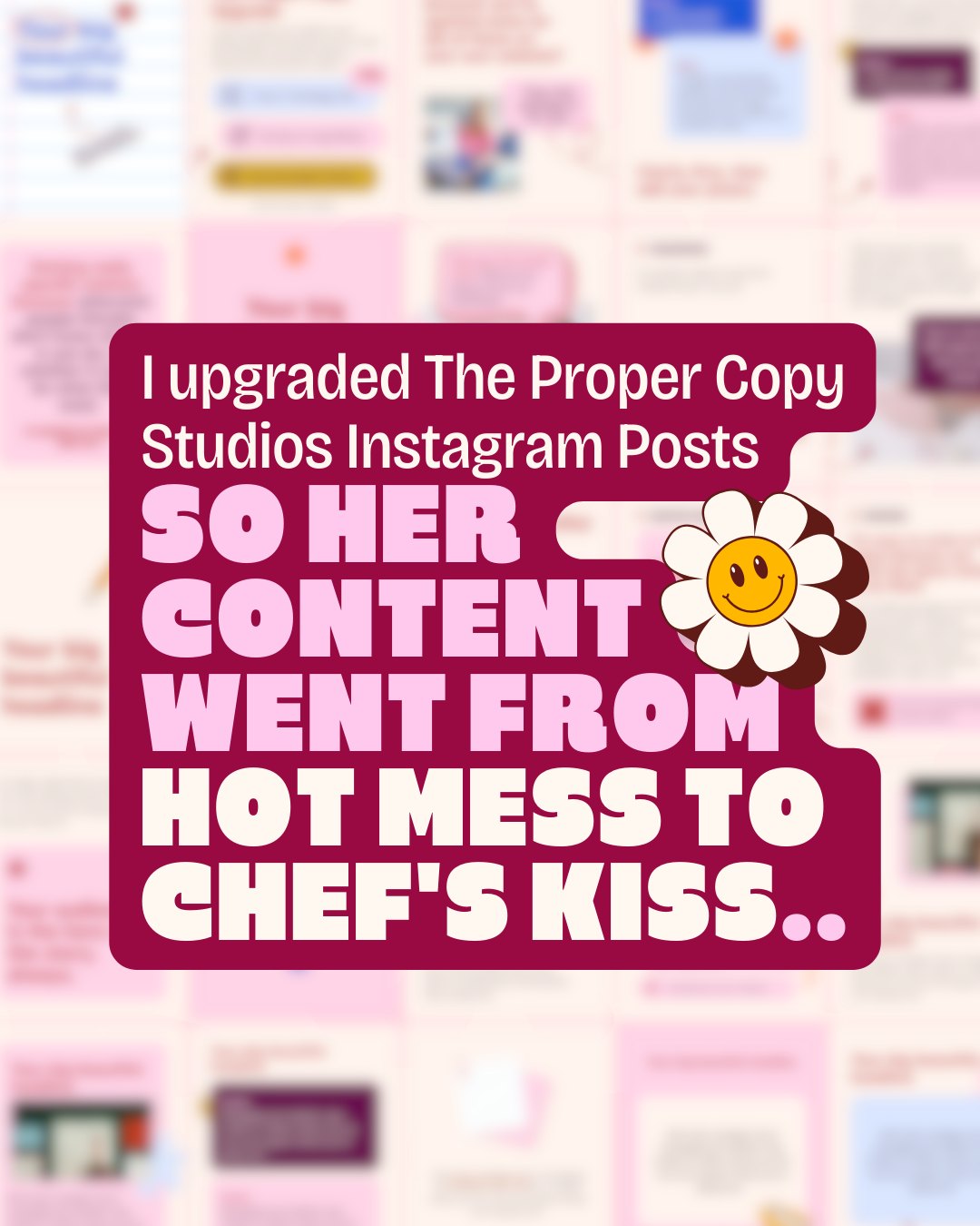 Sarah Ellis was losing whole days to Canva. Overloading her slides with tiny text and every post using the same format: text and bullets, text and bullets, text and bullets...
So we sorted it with a full brand kit and done-for-her templates and now she can't wait to open Canva.
Swipe to see the full before and after, and if this sounds familiar, comment TEMPLATES and I'll send you the deets.