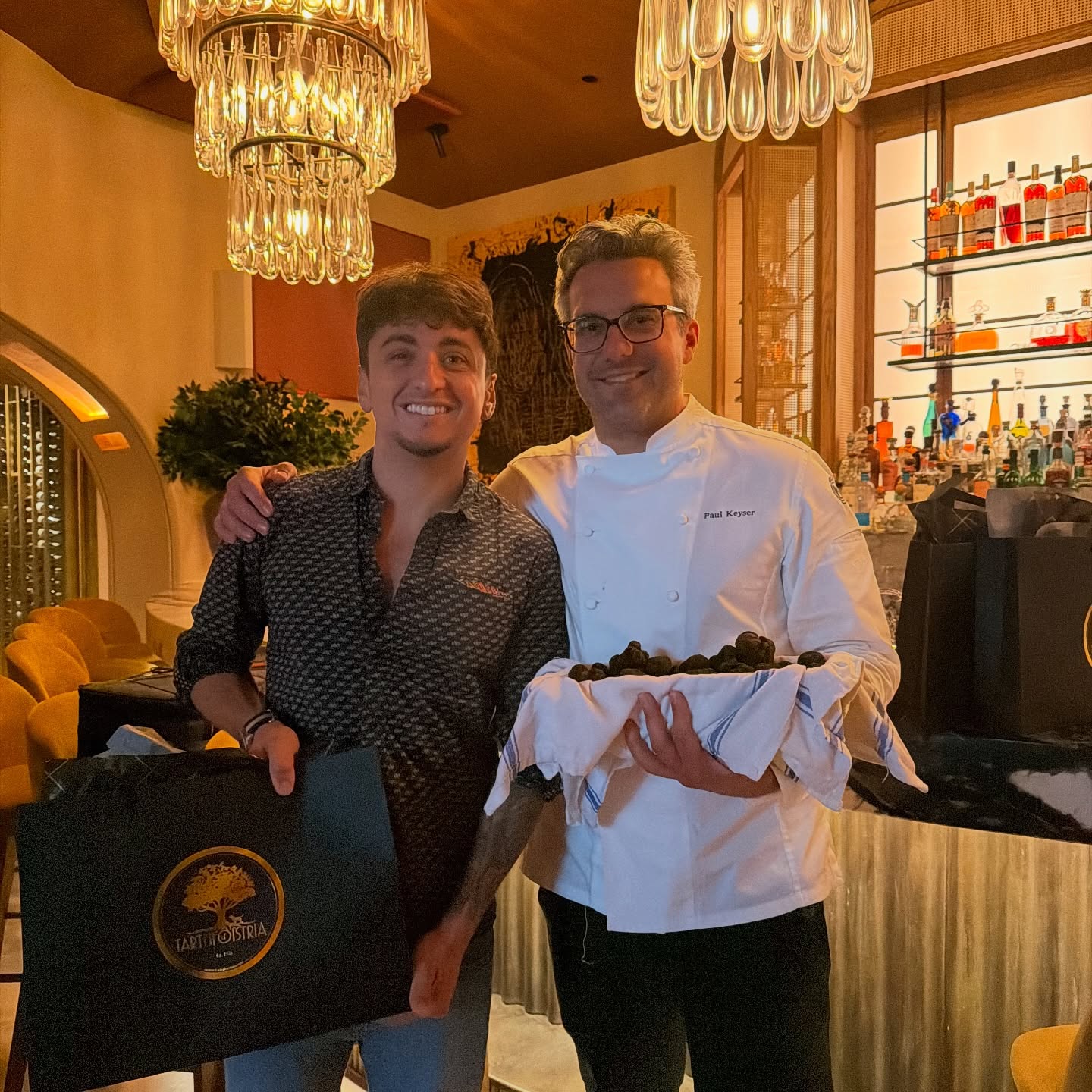 Another great truffle event @mikacoralgables with chef @pauljkeyser and congratulation on great restaurant with @chefbianco #mikacoralgables#freshitaliantruffles#tartufoitaliano#italy#miami#