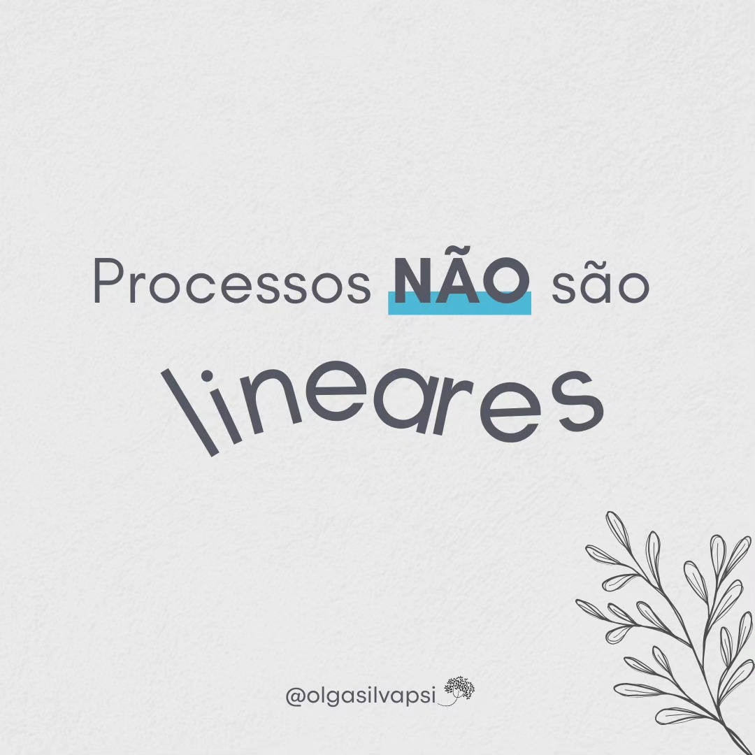 ✨ Processos Não São Lineares ✨
~ Cada etapa da nossa trajetória nos ensina algo novo. A jornada da vida não segue uma linha reta. Durante nossa caminhada, enfrentamos altos e baixos, avanços e retrocessos. Por isso, o processo de crescimento pessoal é contínuo, dinâmico e cheio de desvios inesperados.
Às vezes, podemos sentir que estamos voltando para trás, mas na verdade, isso mais do que esperado nesses processos, pois mudanças reais, levam tempo.
Permita-se viver cada momento, aceitando que a mudança e o crescimento ocorrem no seu próprio ritmo. Não existe uma fórmula mágica ou um caminho pré-determinado. O importante é continuar caminhando, desenvolvendo ferramentas para lidar com os desafios e sendo gentil consigo mesmo nesse caminho.
Afinal, a vida acontece! ~ 🌻🌿