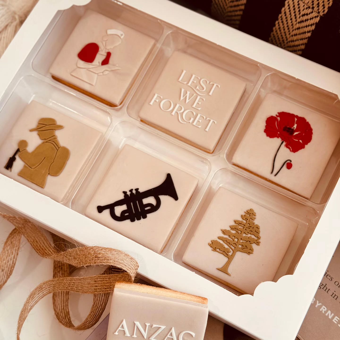 There are some moments in history that ask us to pause quietly, to reflect, and to remember.
ANZAC Day is one of them.
It’s a time to honour the courage, sacrifice, and enduring spirit of the men and women who have served our country. A time to acknowledge not only those who fell, but those who returned, forever changed.
In 2018, my husband and I travelled to Çanakkale, to stand on the shores of Gallipoli. It’s difficult to put into words what that experience felt like - humbling, deeply moving, and almost surreal. There is a stillness there, a quiet respect that settles over you. To stand where so many of our fellow countrymen once stood… it stays with you.
This collection has been created with that same sense of care and reverence.
A set of 8 mini designs with a coordinating cutter, thoughtfully designed for ANZAC Day baking - simple, meaningful, and respectful.
Available in time for our AfterPay Day Sale, commencing Thursday at 9am.
If you’d like early access to our exclusive discount code, be sure to subscribe to our mailing list.
Lest we forget.
Product info: All stamps and cutters will be available on our website from 9am Thursday.
Link in bio
Product photography and creation @crumbswithlove
#anzacday2026
#lestweforget
#cookiedecoratingaustralia
#fondantcookies
#vintagesugarcraft