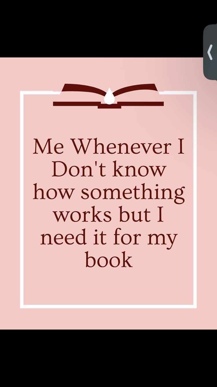 How a body decomposes, how far a horse can travel, how punched and kicks work, what plants are poisonous and more! I’ve researched it all 😌
•
•
•
•
•
#writerthings #behindthebook #writingexperience #relatablethings #indieauthorsofinstagram