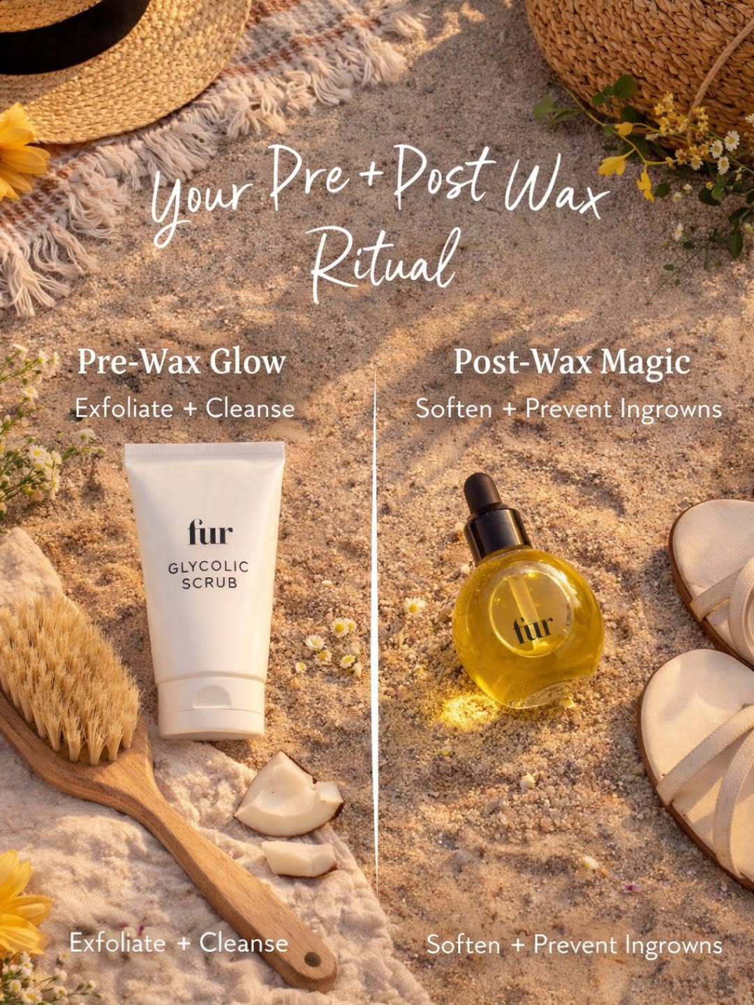 Waxing season is here! 🌼 For best results always come exfoliated & hydrated ready for you best removal and follow up a nourishing post wax oil like @furprofessionals 🤍💛
More tips: 👇☺️
No hot showers, excessive sweating or saunas for 24 hours post wax. No shaving for 2 weeks prior to waxing services to ensure proper hair growth. Come to your appointment in loose breathable clothing 🌼