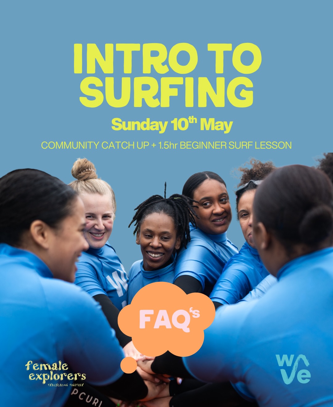 🏄♀️ Join us Sunday 10th May at @thewave in Bristol for an all girls surf day 😍 for complete beginners or anyone wanting a fun, supportive way to get back in the water 🤙
🌊 Comment SURF and we’ll send you all the details straight to your DMs 📥
#surfing #girlswhosurf #surfergirl #learntosurf #womenwhosurf