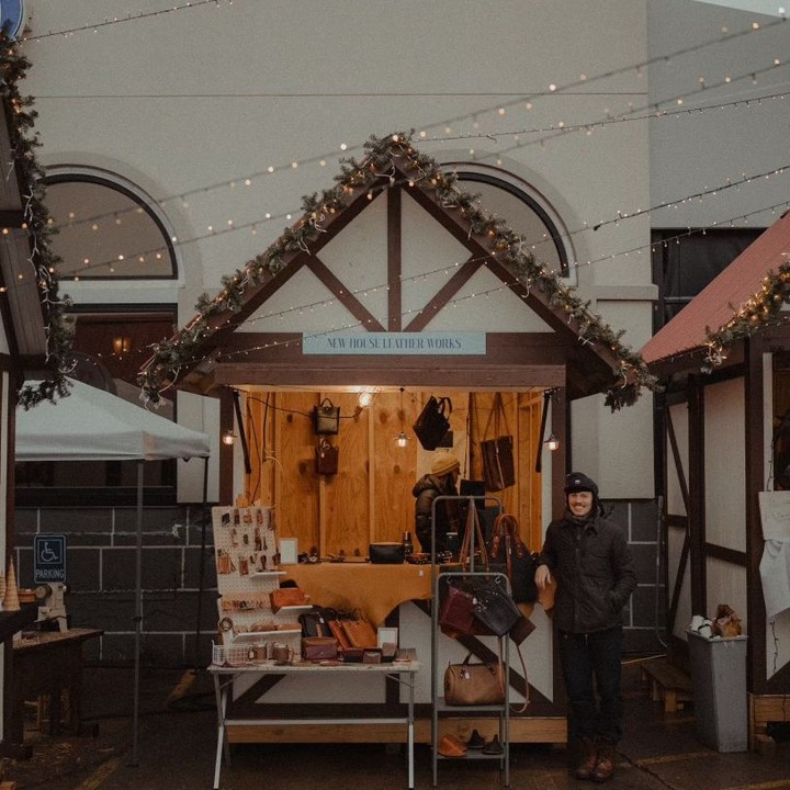 another Christkindlmarkt in the books. I am grateful to all who came out in the cold (and some rain!) to say hello. Thanks @hofbrauhausbuffalo for hosting and knowing how to handle a great big party, and brew delicious beer. Most of all, I am grateful to my wife for encouraging me and handling the kids so gracefully.
I am tired, but so thankful to have had this opportunity to make some new designs and keep on with some old ones.
The goal now is to have the website fully populated by the end of the week so you can get some Christmas orders in.
I have a few (maybe 4) custom slots left for the season so hit me up if you're interested.
All is gift.
Thanks as always to my talented brother, @danottaviano for popping in and capturing the moments.
Peace,
Jesse
#newhouseleatherworks #handmadeinbuffalo #leathergoods #fruitofthehide