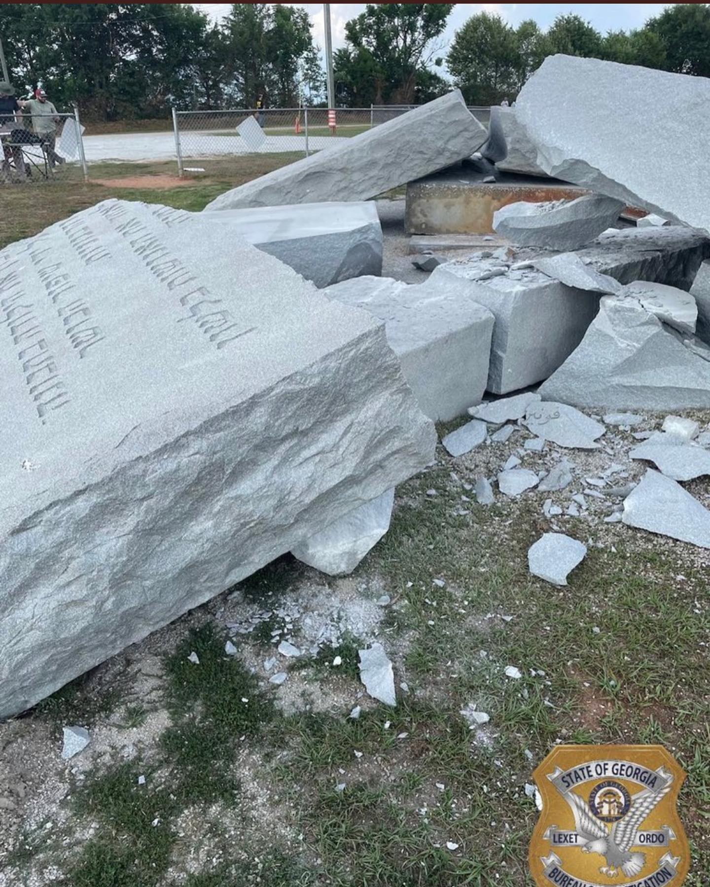 The State of Georgia Bureau of Investigations has demolished what was left of the Georgia Guidestones after a bombing on July 6th. While the guidestones caused controversy in some circles we are sad to see this enigmatic roadside monolith gone from the roadside. Luckily Dutchy is still nearby.
