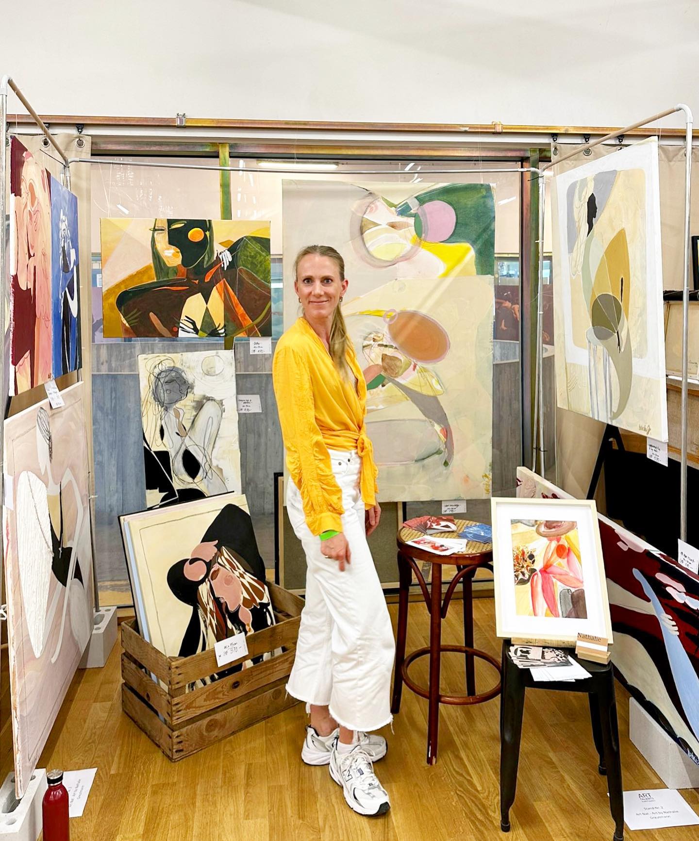 So schön wars. 🌞 Thanks to so many interesting conversations with other artists, collectors and visitors. I had a brilliant day in Zurich. 🤗🌻
#arttalentszuerich #arttalents #exhibition #Kunstzurich #221023 @arttalents.ch