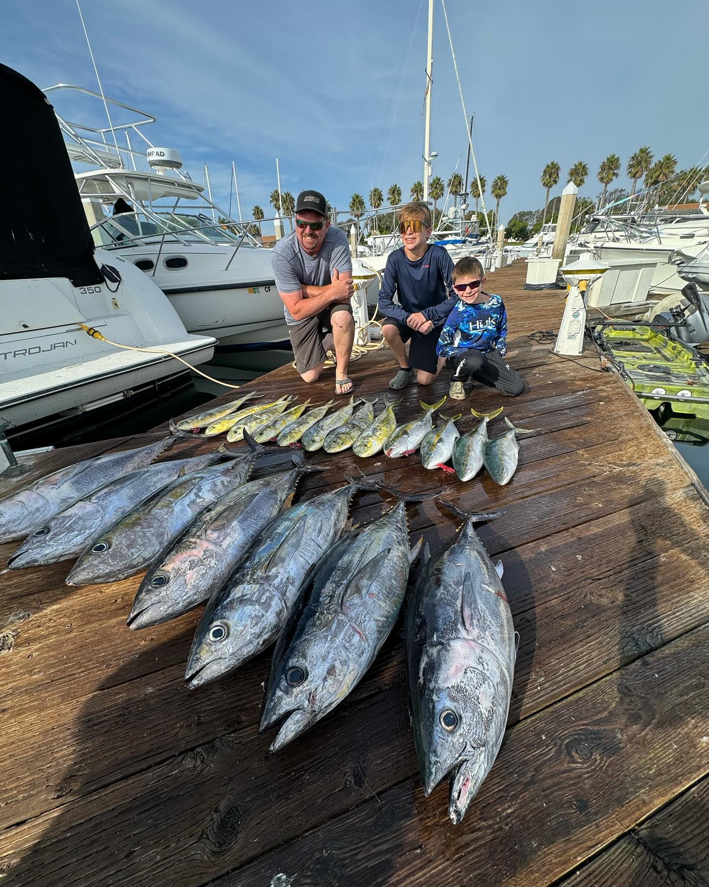 Banger day for Joe and his boys yesterday. All you want dorado/yellowtail and good fishing for 30-40# yellowfin/bluefin. Season isn’t over! Get out there. Awolsd.com to book. #anyfishanywater #seewhatsoutthere