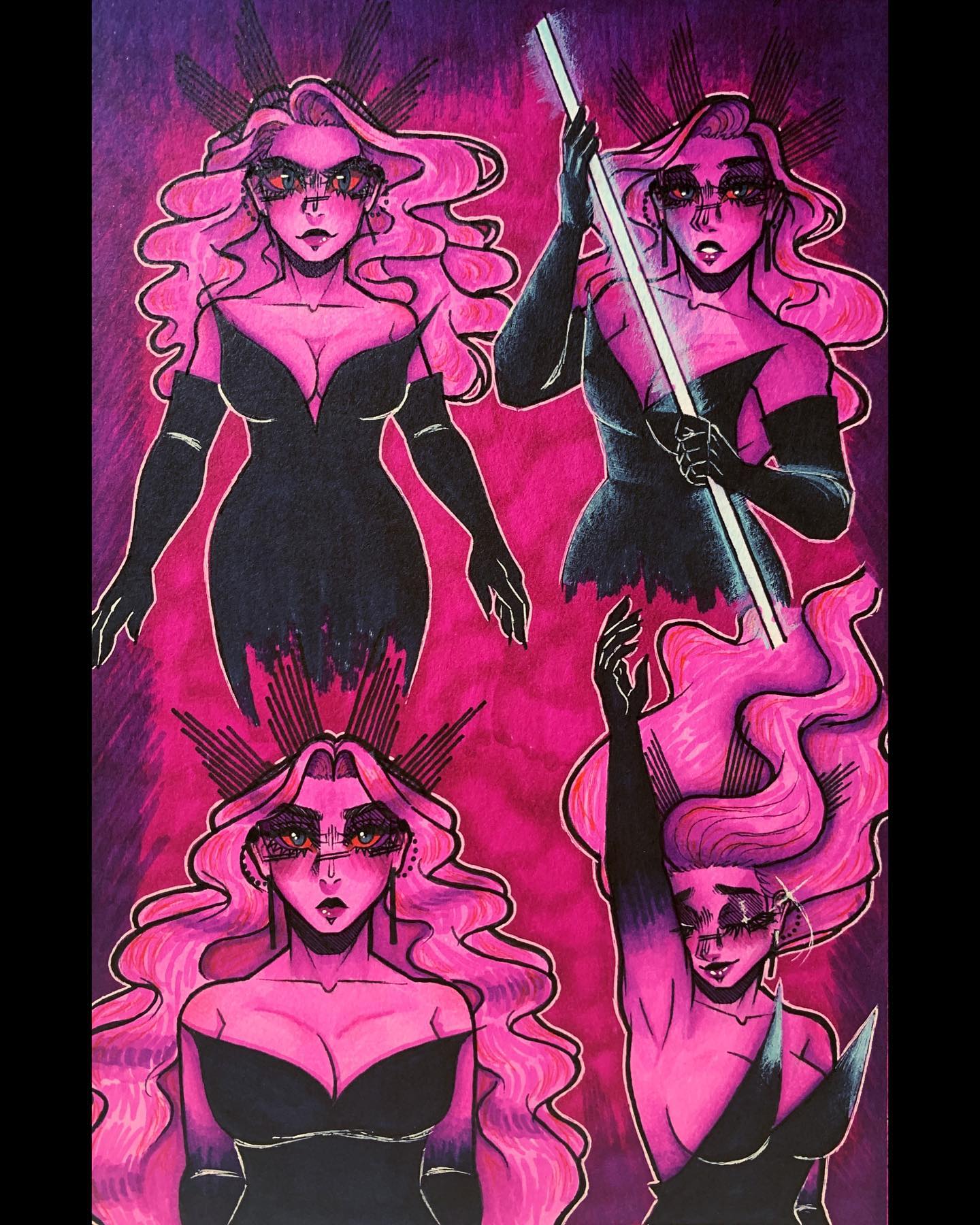 Persephone 🌸🖤
From Lore Olympus @webtoonofficial
-
All hail our queen of the underworld >;3
Wherever I saw her In this form I was like damn she a baddie 🙈
So I thought of sheeesh lemme draw her in my style ;))))
-
I highly recommend the comic on WEBTOON, it’s basically the lives of the Greek gods but In modern times :)
-
#loreolympus #persephone #fanart #webtoon #classiquebyspectrumnoir #sharpie #gellyroll #gellyrollmoonlight #micron #art #artwork #artistsoninstagram #artgallery #artistsupport #drawing #queenoftheunderworld #sketch #sketchbookart #loreolympusfanart #kore