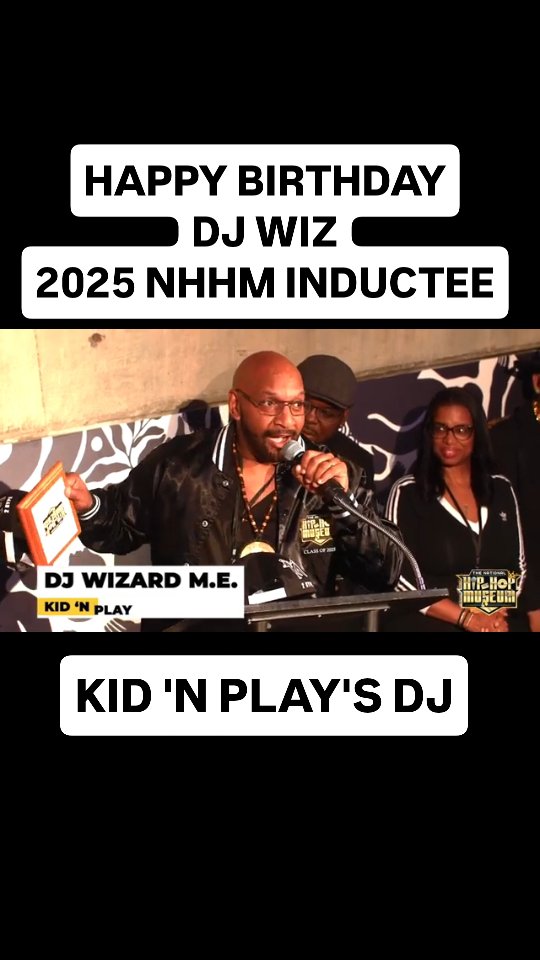 🎉Happy Birthday @therealdj_wiz 2025 NHHM INDUCTEE #kidnplay #hiphopmusic #dj #houseparty
📜Founder @djboom_lv
🎤Executive Director @mastergeesugarhill
🎙Historian @jayquan.hiphop.historian
🎧Music Director @dj_rbi
📽Director @wvision.co and @nicklight01
🖼Resident Artist @sceneism7art
🧢Fashion Director @trueheadzclothing
🎂Fabricators @espazino @alwowcreations
🏅Fabricator @buckeydavis
🎨Chief Curator @anotherredsummer
💻Digital Director @iamclbonline
🎭Ambassadors @hiphoptrooper
@theblingkingz
🎨Creative Director @ajkatzart
🎁Retail Director @ericaparm
🎥Videographer @birthofhiphop
🚘Transportation Director @mnmmmark
🎼Archival & Talent Director @geechiedanofficial