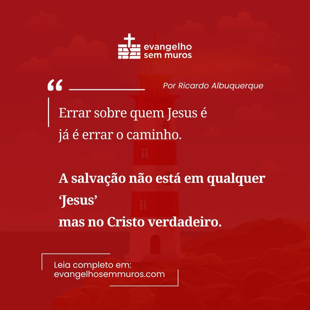 Leia artigo na íntegra em nosso site
evangelhosemmuros.com