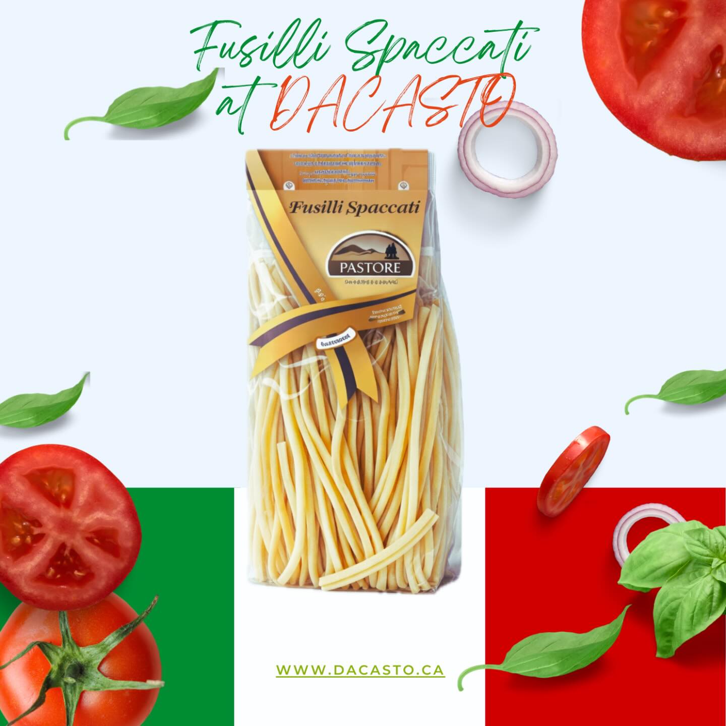 Not all pasta is the same.
Discover authentic Fusilli Spaccati 🇮🇹
Now available at DACASTO.
Pair it with one of our signature sauces and elevate your next meal.
#Dacasto #TorontoFood #ItalianPasta