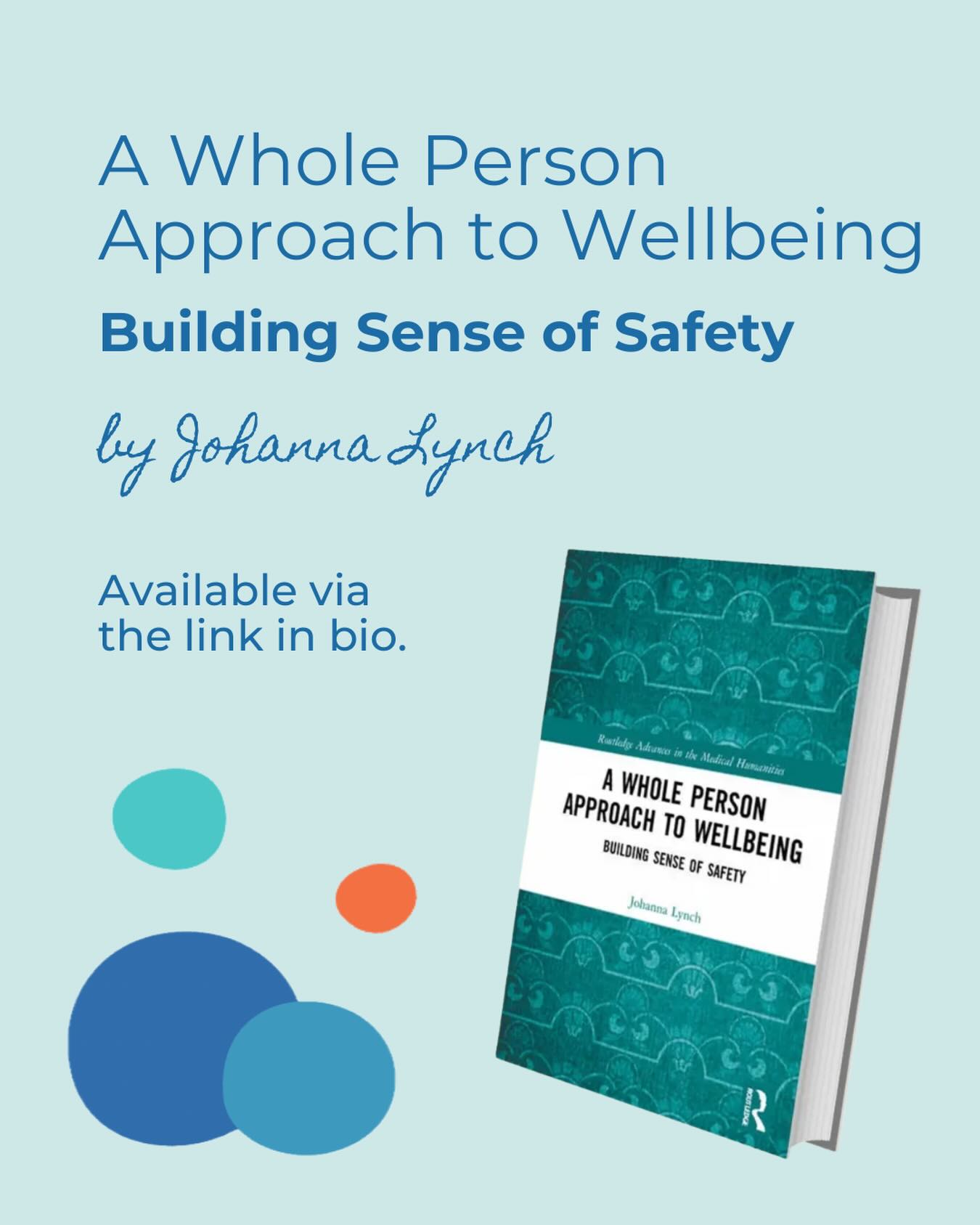 Johanna Lynch’s book A Whole Person Approach to Wellbeing: Building A Sense of Safety builds on the vital importance of whole person health, healing and growth.
Available in paperback, e-book, hardback and as an audiobook, you can purchase your copy at most major retailers.
Head to our website or purchase via the link in our bio.