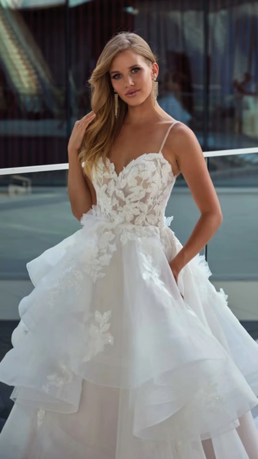 It’s #WeddingWednesday and today we’re highlighting Organa by Eddy K 🤍
This dreamy ballgown wedding dress features a form-fitting bodice that flows into a full, romantic skirt. Crafted in layers of lace and tulle, Organa creates a soft, elegant look that feels timeless and magical. With its sleeveless design and graceful silhouette, it’s perfect for the bride who wants classic bridal beauty with effortless charm.
Ready to find your dream dress? Book your bridal appointment today. 💍
#WeddingWednesday #EddyKBride #EddyKOrgana #BallgownBride #LaceAndTulle #WeddingDressInspo #HereComesTheDress #WeddingDressShopping #IndianaBrides #MidwestBrides #SayYesToTheDress #BridalStyle
