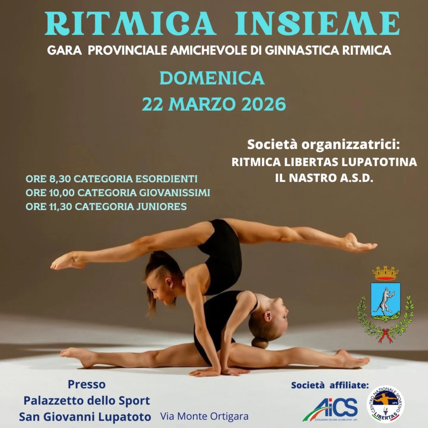 Domenica tutte le nostre ginnaste dei corsi parteciperanno alla gara provinciale amichevole organizzata da Il Nastro asd in collaborazione con Libertas Lupatotina! 🤸🏻♀️🤸
Un'ottima opportunità che consentirà di provare gli esercizi con la musica, nella pedana regolamentare e in presenza di un pubblico! Al di là del risultato si metterà in primo piano l'esperienza positiva di riconoscere i propri progressi e di condividere la propria passione con altre ginnaste di realtà differenti.
Il tutto all'insegna del divertimento!💕
Vi aspettiamo numerosi!😃