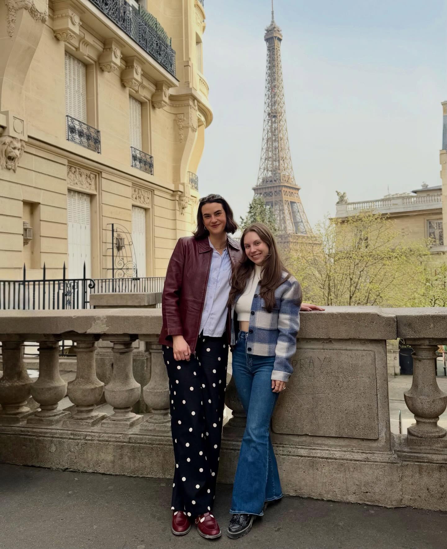 I was taken by the view like we were in Paris ✨