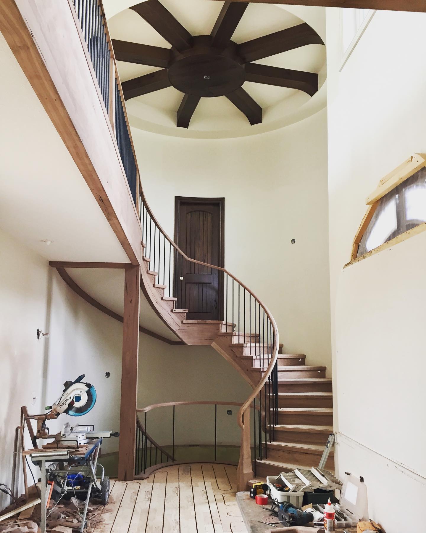 The millwork on this job from a while back was incredible - @kalawoodindustries are absolute legends. The curved staircase feature was something else… even the door trim I installed on that wall was curved — swipe to see pic.
.
.
.
.
.
.
.
.
.
#lawrencefinishing #finishcarpentry #finishcarpenter #yxetrades #carpentry #homedecor #craftsman #carpentryporn #interiordesign #yxeliving #spiralstaircase #spiralstairs #millwork #custommillwork #finishingcarpentry #tradesman #woodporn #carpentrylife #woodworking #yxe #yxehomes #saskatoon #saskatoonhomes #homedesign #yxeliving #saskatchewan #toolsofthetrade #custommade #home