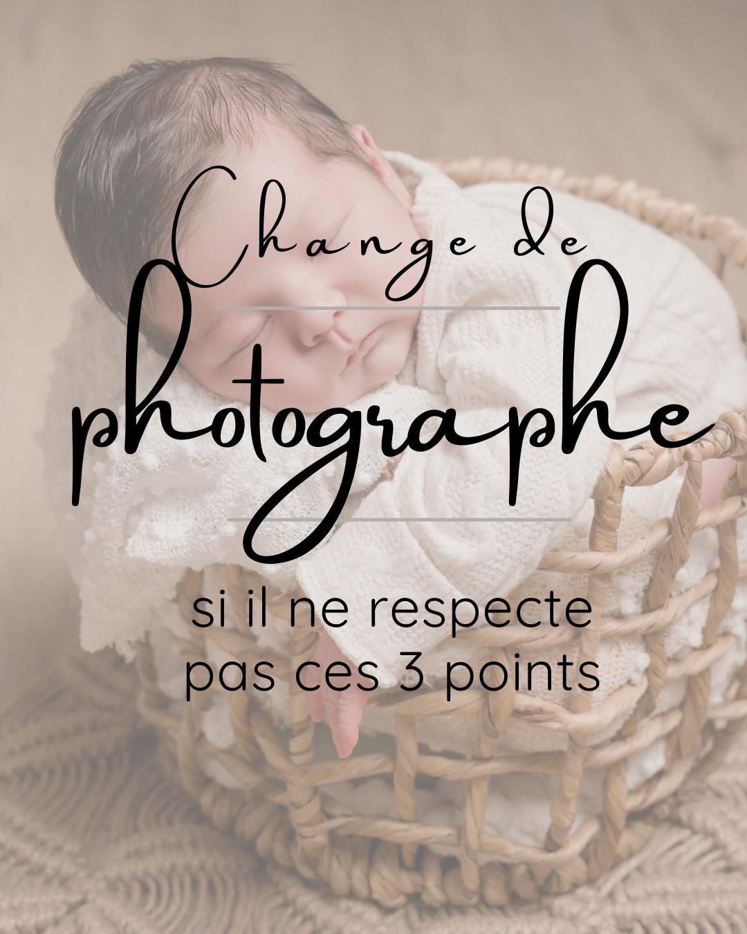 La sécurité de votre bébé n’est pas un sujet sur lequel on fait des compromis.
Lorsque vous venez réaliser une séance nouveau-né au studio, il a entre 10 et 20 jours.
Les réflexes archaïques, le matériel à utiliser, les bonnes pratiques à respecter en matière d’hygiène. Tous ces points sont cruciaux pour s’assurer que votre bébé soit en sécurité.
Depuis maintenant 10 ans que je réalise ce type de séances, je vois tellement de gens faire tout et n’importe quoi.
Alors s’il vous plaît: renseignez vous, posez des questions au photographe que vous aurez choisi. Son style doit vous plaire, mais sa pratique doit etre sûre et maîtrisée également.
Il n’y a pas de place à l’improvisation lorsqu’on photographie les nouveau-nés.
Je suis Dominique, photographe depuis 15 ans
Studio Anecdote photo à Clermont Ferrand