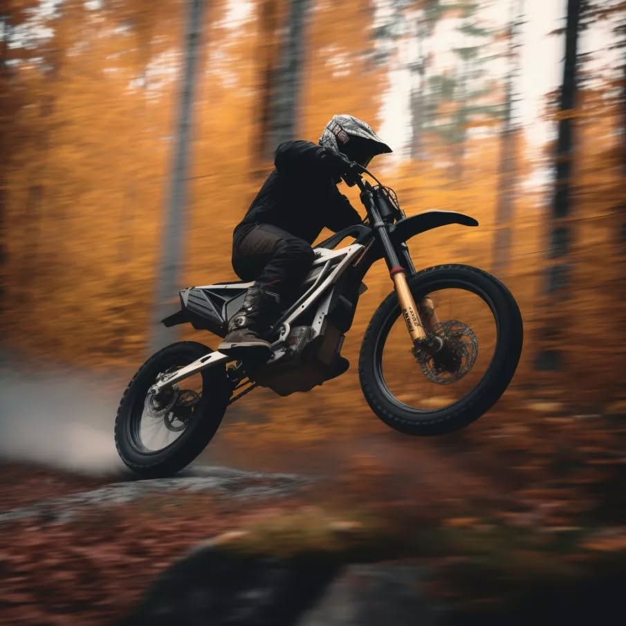 Trail Blazing
~
¤
¤
¤
¤
¤
#thisisthejam #bikegang #electricbike #photooftheday #electricbikes #bike #trailblazer #trailblazing #trailhunter #bushwacker #explore #extremerider #extremesport #adrenaline #bikeride #electric #surron #mtx #trails #offroad #dirttrails #trailriding #offroad #offroadtyres #ai #midjourney #midjourneyv5 #midjourneyai #aibikes #aielectric