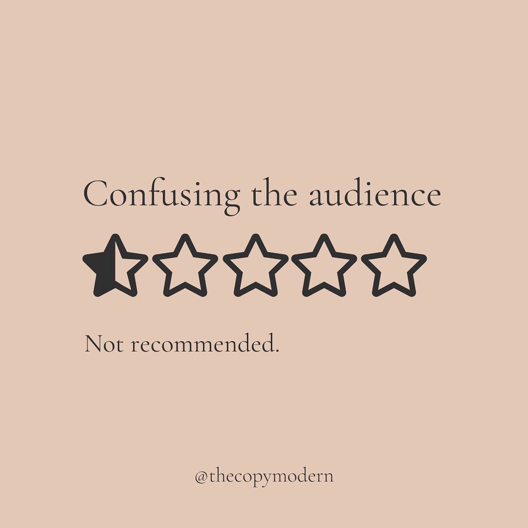 Reminder that clear is best 🤗 Confusing the audience is one of the biggest copywriting mistakes! Here’s how to avoid it:
✔️Ask yourself, “will my audience be able to tell what this is about in under 3 seconds?”
✔️Be specific (not vague)
✔️Use simple language (not complex words or phrases)
✔️Use short, punchy sentences (instead of long ones)
✔️Put important details first (instead of burying the part that matters most!)
🖤 if you agree👆🏻
#copywriter #copywriting #entrepreneur #entrepreneurship #sanantoniocopywriter #sanantoniosmallbusiness #salescopywriter #websitecopywriter #marketingtips #onlinemarketing #copywritingtips #copywriting101 #contentmarketing #contentmarketingtips #copywritingservice #digitalmarketingtips #marketinghelp #writingtips #smallbusinessmarketing #businessgoals #creativebusiness #smallbiztips #brandstorytelling #clearcopy #clearcopywriting #clearmarketing #engageyouraudience
