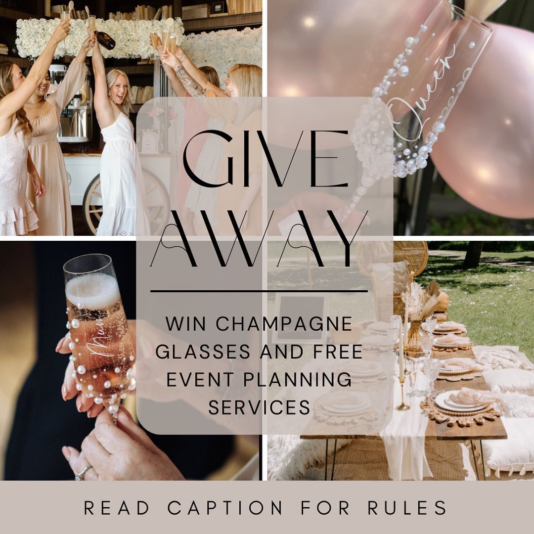 Todays the day!! We are officially launching our giveaway!
ENTER TO WIN: a set of 2 personalised champagne flutes from @anisa.aishah.candles AND free planning services for one event from @thesocialco_events
HOW TO ENTER:
-share to your story
-follow both @thesocialco_events and @anisa.aishah.candles
-tag 3 friends in the comments
*the more tags the more entries.
RULES:
- winner must be in the UK
- free event must take place in the London area before Sep 30, 2024
Winner will be chosen Sun July 16th at Noon!! Good luck 🤞🏼 😍