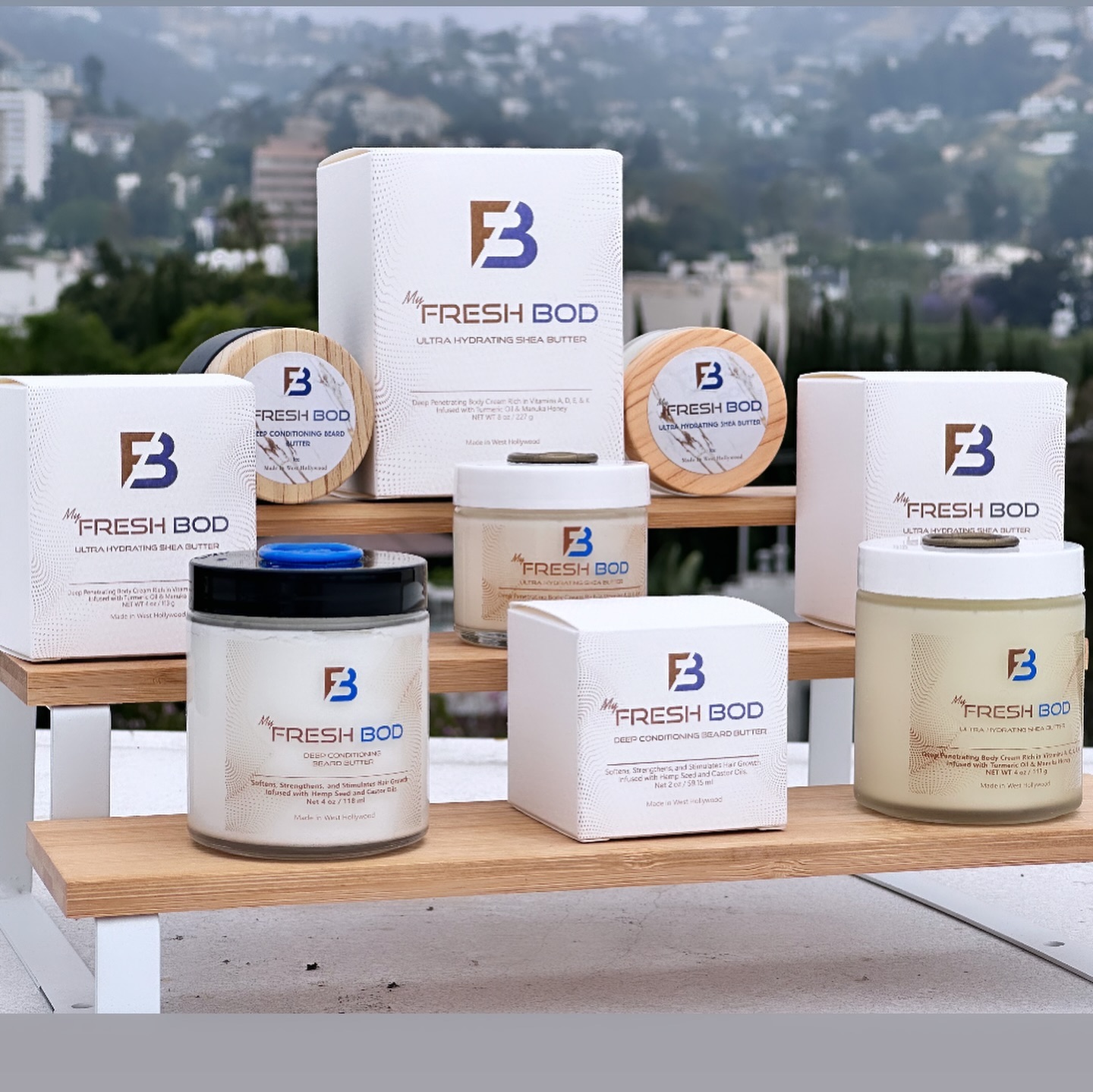 “Fresh Bod Skincare, where we have crafted a line of premium body and hair products tailored exclusively for men. Our collection is designed to address the unique skincare needs of men, promoting healthier skin and hair care routines. With Fresh Bod, achieving a fresh and revitalized look is easier than ever.”