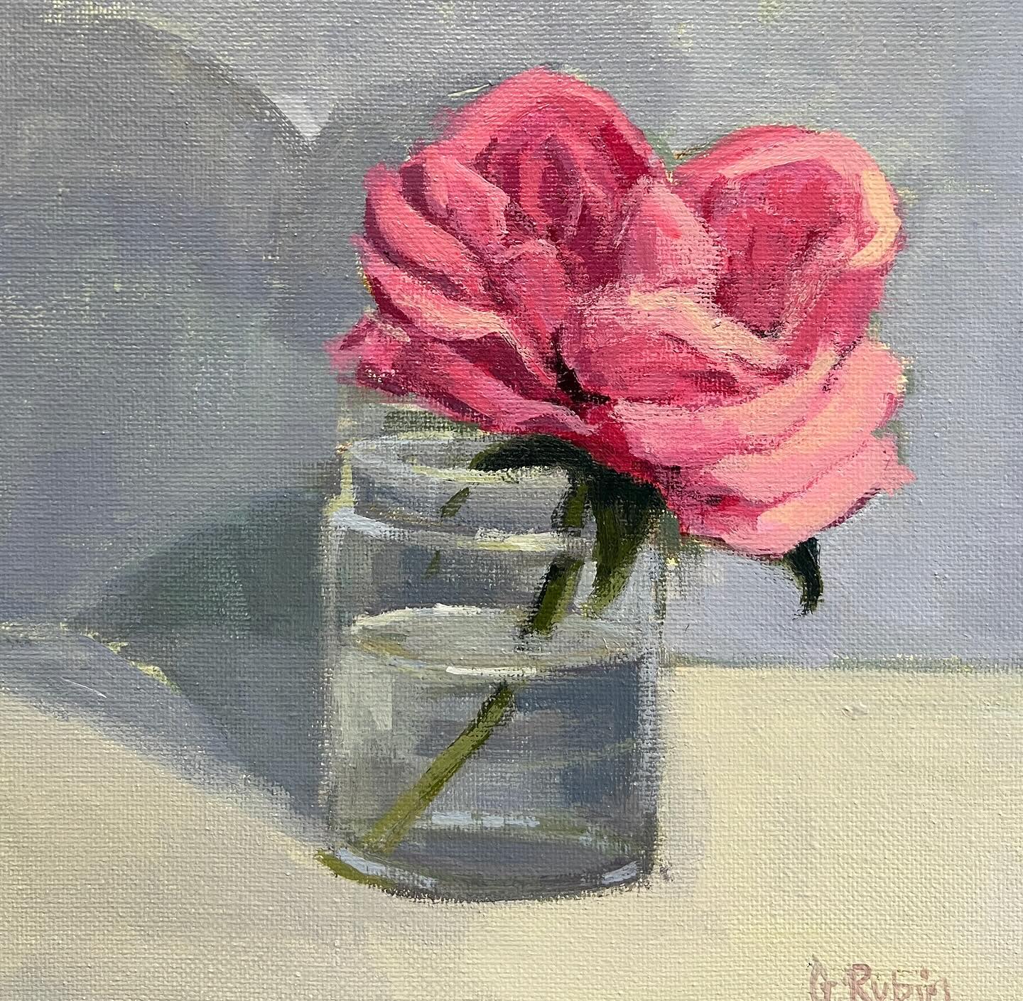 Day 16 of 30 #stradaeasel
Pink Bloom
Slow buds the pink dawn like a rose From out night’s gray and cloudy sheath; Softly and still it grows and grows, Petal by petal, leaf by leaf.
Sarah Chauncey Woolsey
**********************************
The details:
Once again, I am participating in a challenge to paint a painting a day for 30 days.
The painting has to be created from real life, no photos.
All the paintings are offered for sale by donation at the end of the month.
100% of the proceeds will go to the Chiron Fund at the Vancity Community Foundation.
To date, thanks to you all, my challenge paintings have raised over $6300 for the Fund.
For the past 2 years, the fund has donated funds for art therapy sessions at the Club at MRPM Community Services.
#stilllife #stilllifepainting #pinkflower #bcartist #dailypainting
#stradaeasel #stradaeaselchallenge2024