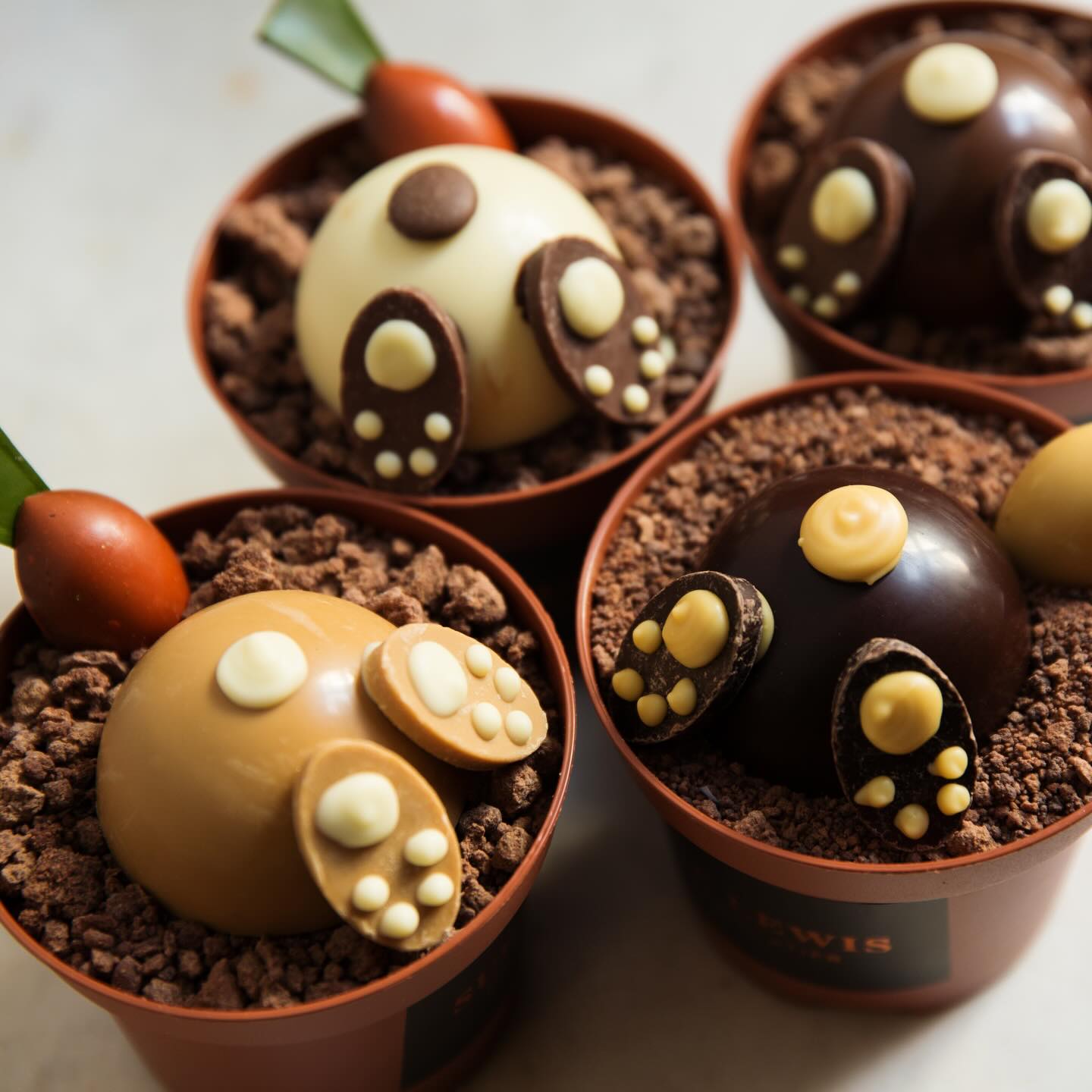 🐰 🪴 EASTER DROP 6️⃣ 🪴🐰
Bunny Pots are back… each pot is filled with mini eggs, mini bunnies & mini flat eggs in assorted flavours. Two options this yeah; mixed with white/dulcey/milk/raspberry & vegan with dark/yuzu/raspberry/passionfruit. In store now & online for pre-orders