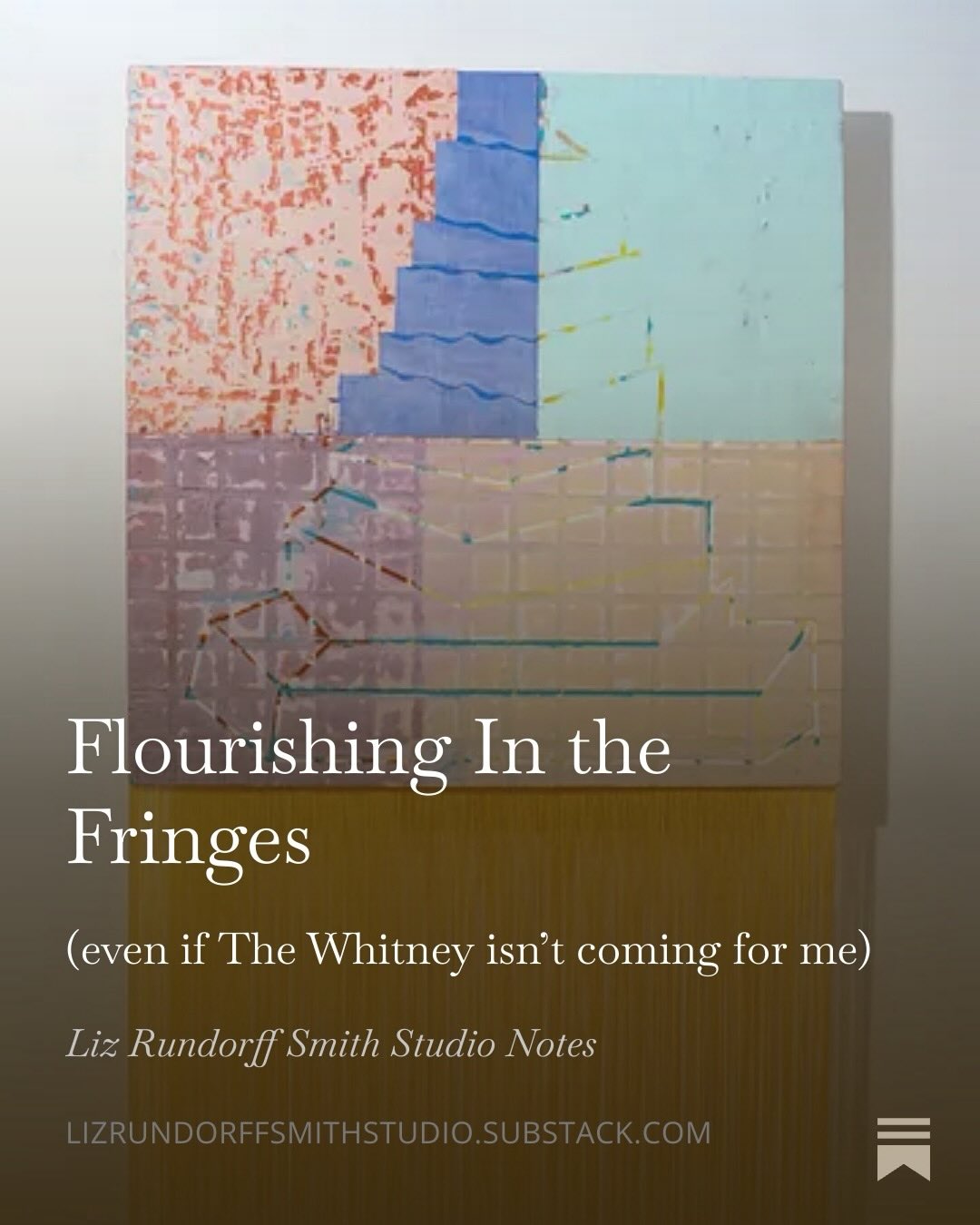 This week on @substack I’m sharing a defining moment when I came to the realization that I’m content to make work in the fringes.
Artists navigate a constant pull between internal criticism and external validation. If we need sales to sustain making we often have to question if art can be both compelling and buyable? Does finding commercial success inherently bar an artist from the upper echelons of the art ecosystem? And what if neither happens—if we achieve neither market success nor institutional recognition? Does that mean the work isn’t valuable enough to keep making? I hope you’ll take a look at my latest Studio Notes on @substack and let me know what you think! Link in bio and subscribe 🛼🛼
#thewhitneyaintcomingforme Artist career choices, working artist, art for artists, art making, contemporary art, art ecosystem