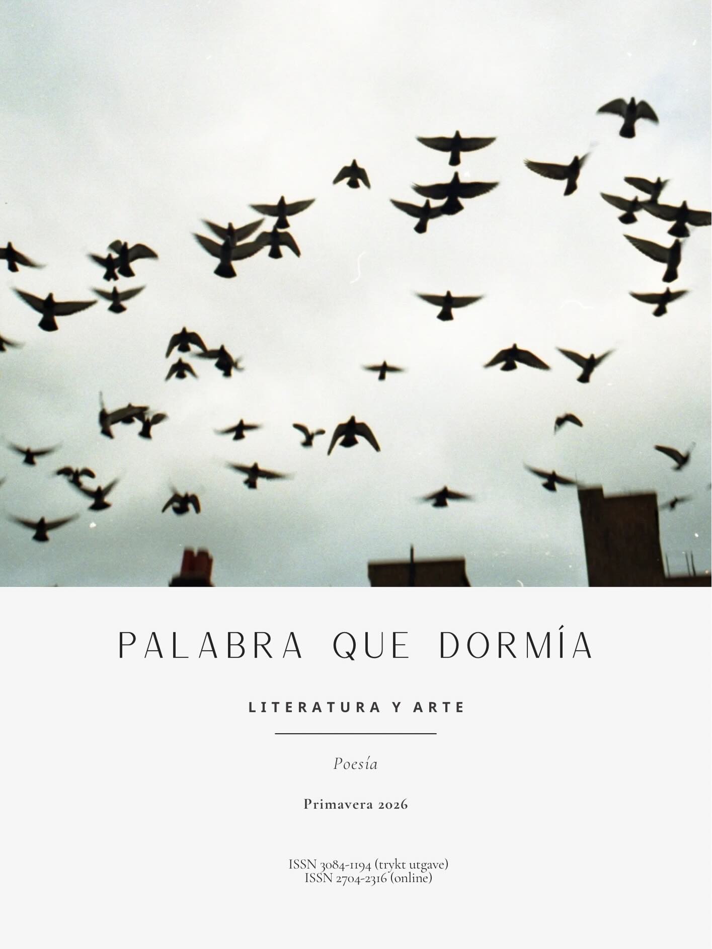 Presentamos la portada final de nuestra edición Marzo 2026 con fotografía de Emiliano Figueroa Romero @___reincarnated
Y a nuestros queridos autores:
Paloma Larrosa
Vanessa Montañés @lachicasideral
Ricardo Daniel Suárez García @richardaniel_19
Soledad Monticelli @soledad.monticelli
Álvaro Muñoz Robledano
Karol Santamaría @poesiasintecho
Claudia Posadas
Doğan Başkası @doganbaskasi
Belén Valiente @belen__valiente
Bertony Louis @louisberto
Anna Pomm @anitapomm
María Dionis @mariadesamotracia
Emanuel Aguilera @emanuel.aguilera.1987
Knut Ødegård
En amistad poética
Araceli Gutiérrez Olivares @araceligutierrezolivares - Dirección y diseño editorial
Ismael López Gálvez @ismaellg90 - Corrección ortotipográfica y de galeradas
Aziz Córdova @3l_kid - Lectura crítica y notas curatoriales
Emiliano Figueroa Romero @___reincarnated - Fotógrafo | Portada y fotografías incluídas en esta edición.