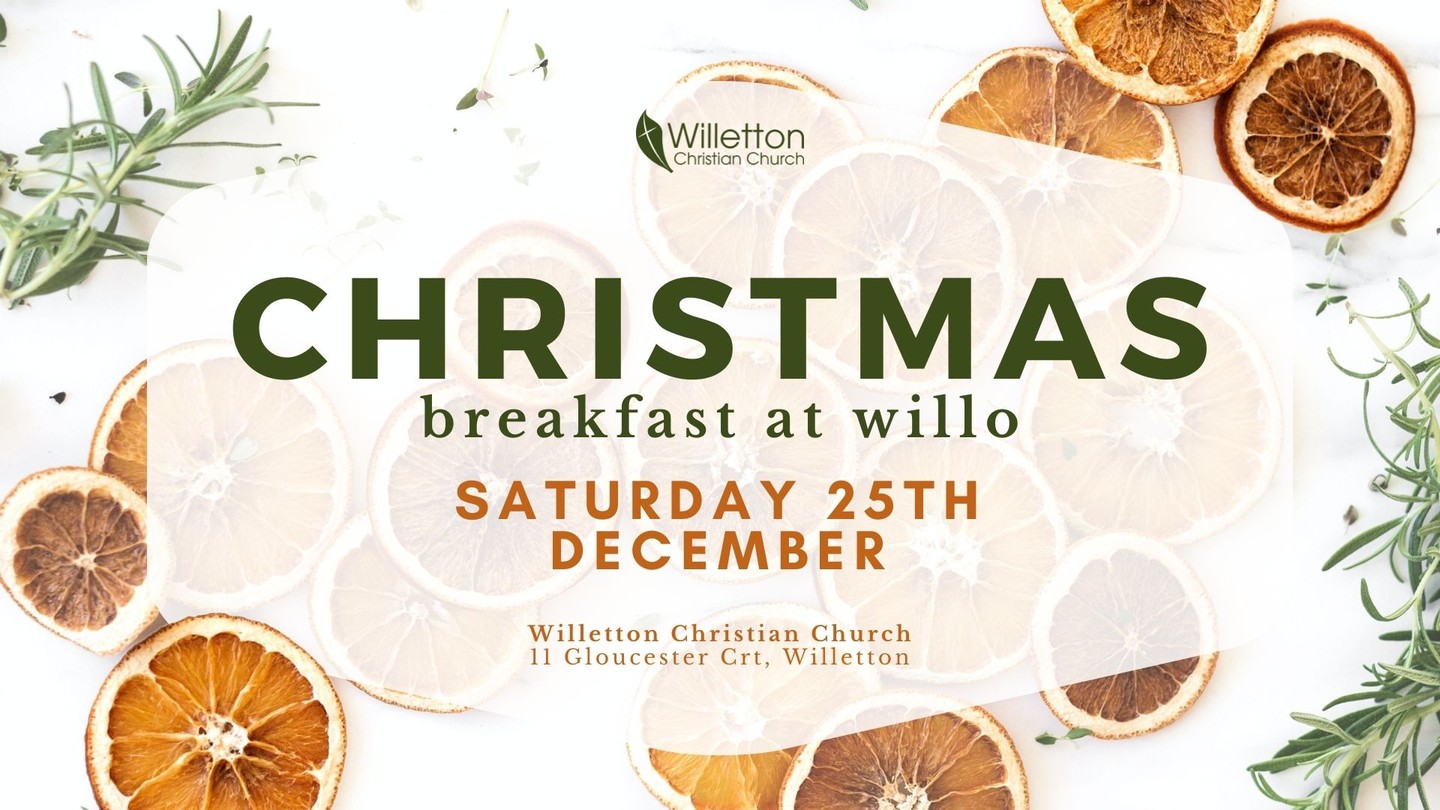 Join us on Saturday morning for breakfast at 8:30 followed by some music and a message at 9:15!
The weather forecast for Christmas Day is sitting around 42C ☀️, so we have had to reconsider our plans. Instead of having the breakfast outdoors under gazebos in the car park, we will now be having it indoors in the air-conditioned main hall ❄️
Much cooler indoors! We look forward to seeing you on Saturday 🎄