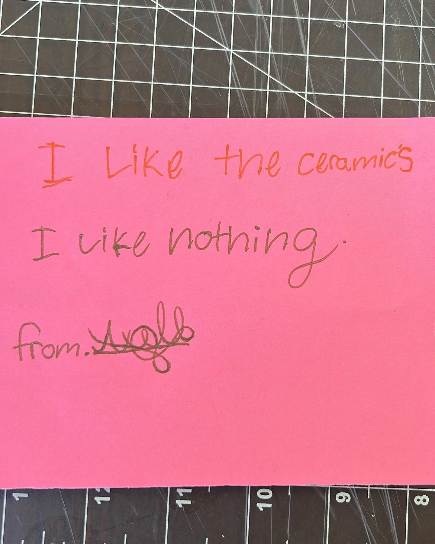 @quartofcourt class visited and responded to their peers art. Why do we visit places to view/ experience art? 🤔 let’s 💭 ponder on creative pursuit… 👀 peep ceramics spelt “syramix”