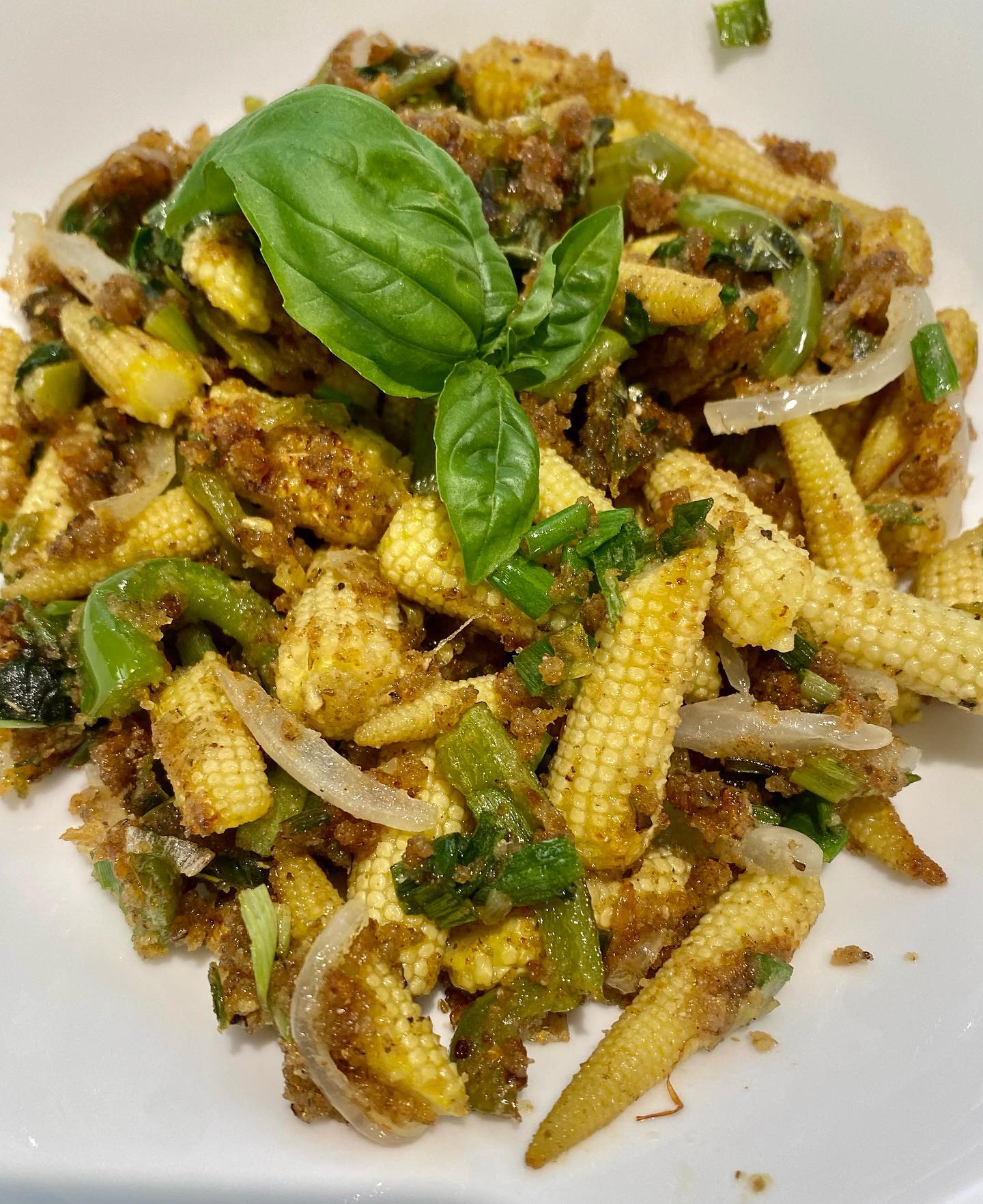 Crispy chili baby corn, #high protein, #nocornstarch version! #lowglycemic #diabetic friendly
#vegetarian #vegan #creative #aromatic #healthyfood #nosugar #mung flour #glutenfree