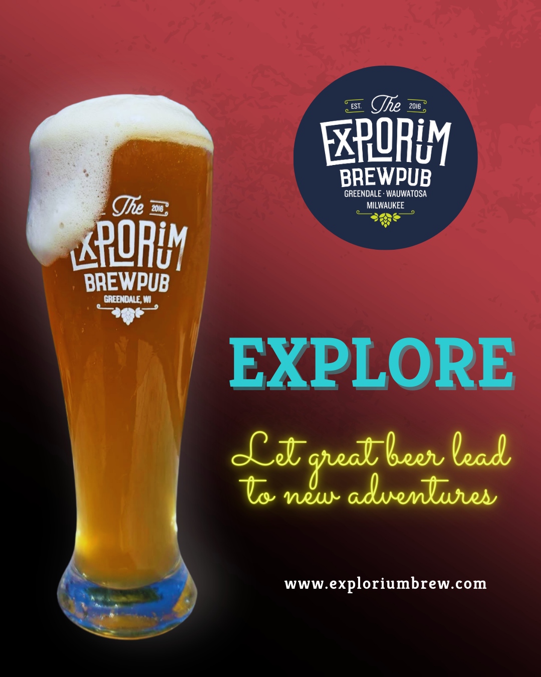 🍺 A tall golden pour with a creamy head often marks the start of a great moment at The Explorium Brewpub, where craft beer brewed in house keeps the tap list full of variety. From crisp lagers to rich stouts, every pint goes straight from the brewhouse to your glass.
Make your next round a good one at The Explorium Brewpub, order a house brewed pint, and see which one earns a spot on your favorites list.
🌐 Click the link in the bio.
#exploriumbrew #exploretastediscover #supportlocal #visitmke #milwaukee #craftbeer #whiskeybar