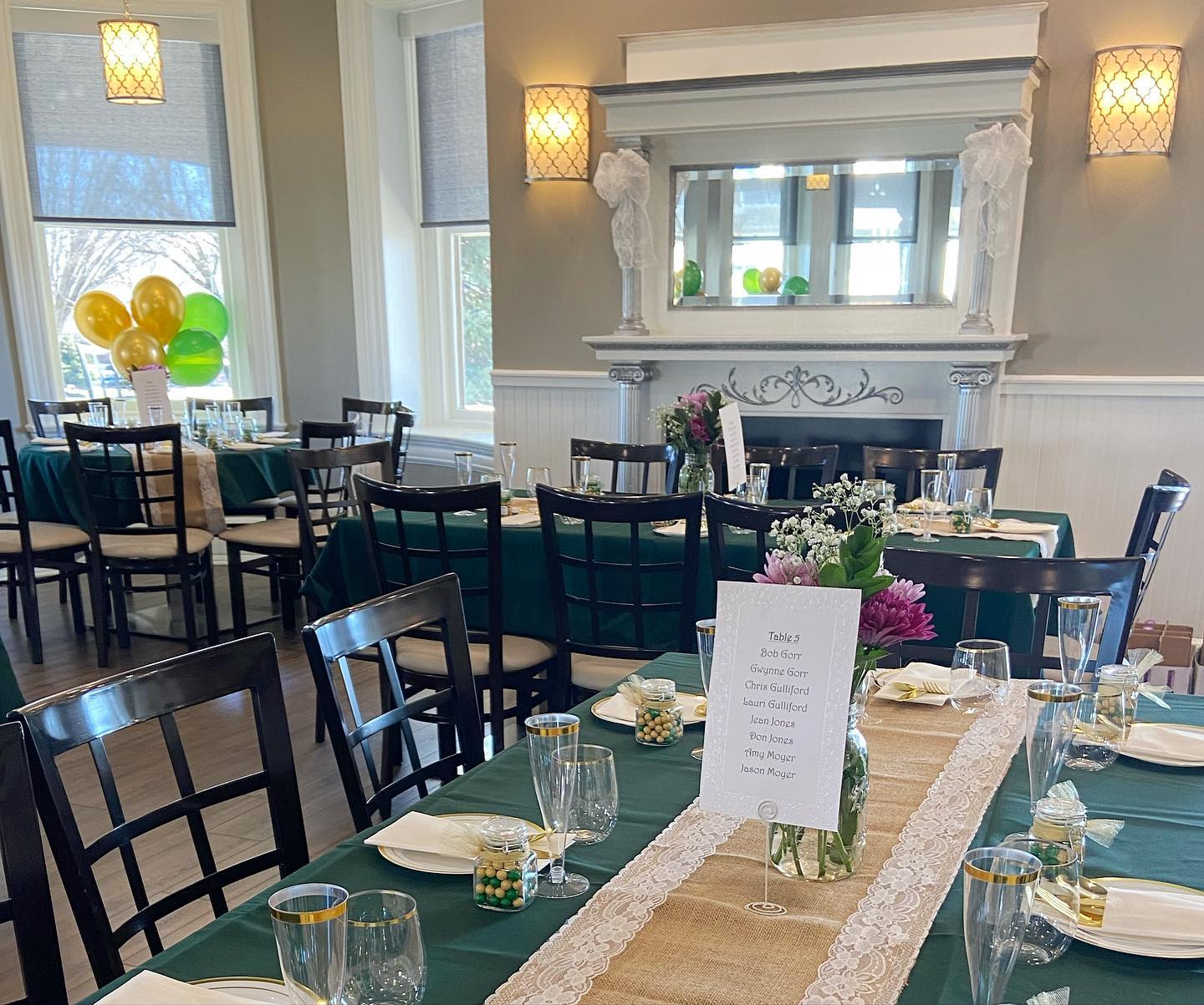 Wrapping up our March events (and FOURTH year in business) tonight with Colleen and Andrew’s rehearsal dinner! Thanks for choosing the Leeland Room to kick off the celebration - Congratulations! 🎉🍾