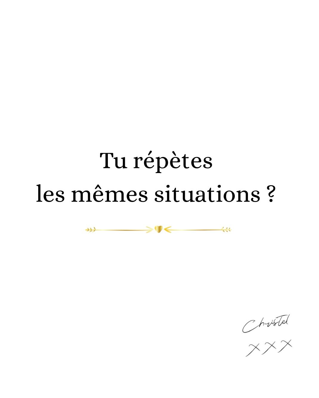 Tu as l’impression de répéter les mêmes situations ?
———-
J’accompagne à travers les 7 niveaux parce que tout est possible en libérant au bon endroit !
Espaces de transformation & création en présentiel et online
Pour prendre rdv - lien dans ma bio