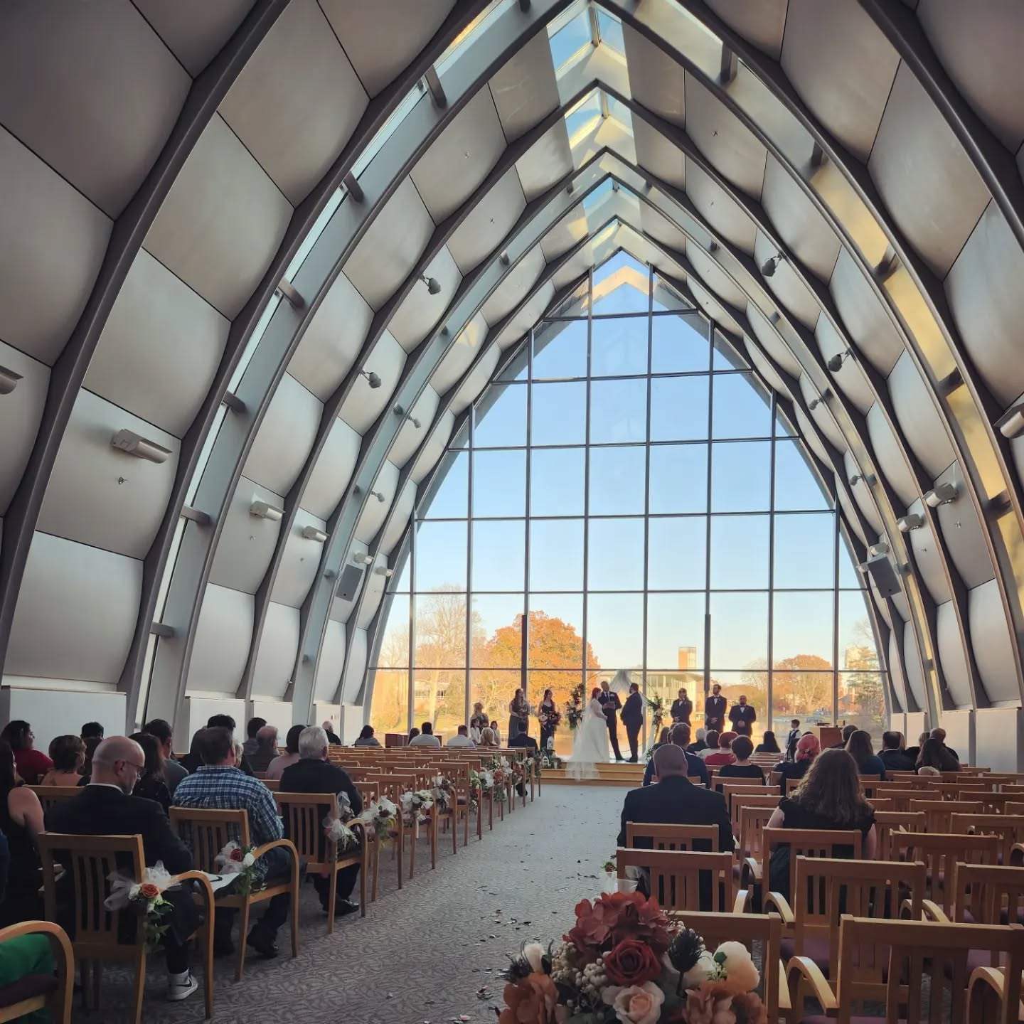 Congratulations Abigail & Jacob! What a gorgeous day to celebrate your love for each other. Your personalities came through in all the little details & it was perfect! May you always lean on each other through whatever life throws at you. @addlerliz
Venue: @rosehulman
#dayofcoordinator #dayoneweddings