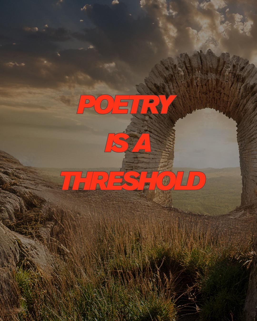 I want to walk with you over this threshold 🚪.
I’ll do it over and over again, and we will not be the only ones.
We must endeavour to open so that we can expand.
If you know what I mean (or you want to understand) come and join us in this poetic revolution.
DM me, visit the website, let’s connect ♥️
#threshold #poetry #poetrytherapy