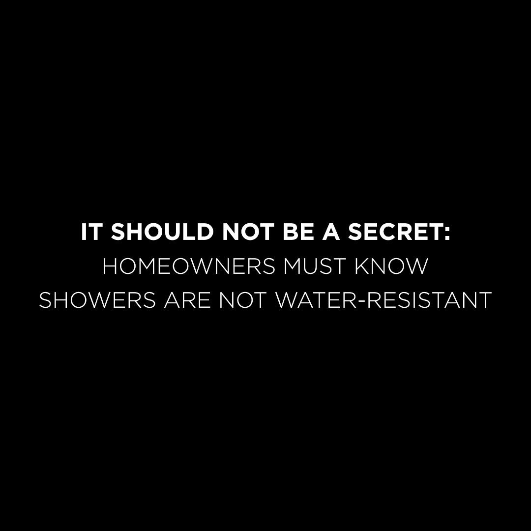 It should not be a secret!
We call it Waterlogged Shower™ and it’s a common problem homeowners have with new and old showers. Go to www.tersomr.com and learn more on how you can prevent this common problem.
.
.
.
.
.
#TERSOMR #Architecture #InteriorDesign #TileInstallers #Marble #Stone #LuxuryBathrooms #Homeowners #Contractor
#LuxuryHomes #Luxurynyc #NYC #Architect #Tile #MarbleNYC
