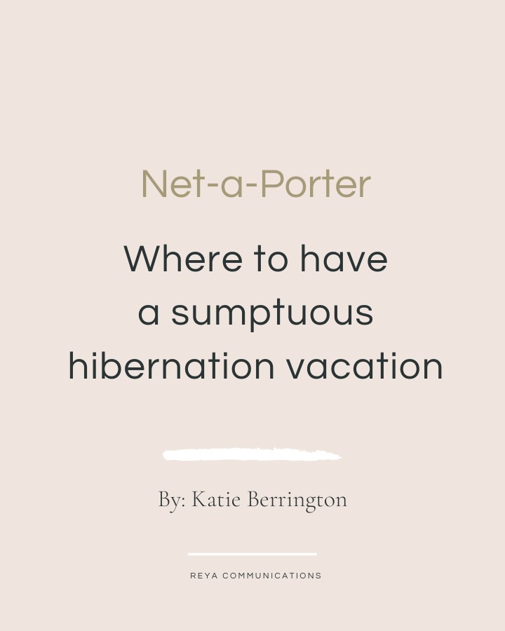 Winter travel stories are loading up all throughout the internet. While ski resorts are getting a lot of the hype, @katie_berrington at @netaporter @portermagazine took a different route, choosing to spotlight instead, "Where To Have A Sumptuous Hibernation Vacation, which she included our very @cashelpalace in Ireland.
"The long, topiary-lined driveway that leads to The Cashel Palace in County Tipperary creates the perfect mise-en-scène for this majestic red-brick Palladian manor; picture a smaller, more bucolic version of Wes Anderson’s Grand Budapest Hotel."
This historic gem, with its rich history and elegant ambiance, is the perfect escape for those seeking a truly indulgent winter getaway.
"Rooms and suites are divvied between the historic main house, new Garden Wing and Gate Lodge. Main-house suites include grand four-poster beds and double-height ceilings, while the Garden Wing has a modern elegance, feeling almost like a luxurious Manhattan loft."
Indulge in Michelin-starred dining at The Bishop's Buttery, relax in the luxurious spa with an alfresco seaweed bath, or simply curl up by the fire with a good book.
Delve deeper into the captivating world of Cashel Palace Hotel. Contact us for more details on this Two Michelin Key and One Michelin Star property.
#CashelPalace #Ireland #LuxuryTravel #TravelInspiration #NetAPorter #KatieBerrington #TravelJournalism #HibernationVacation #REYACommunications